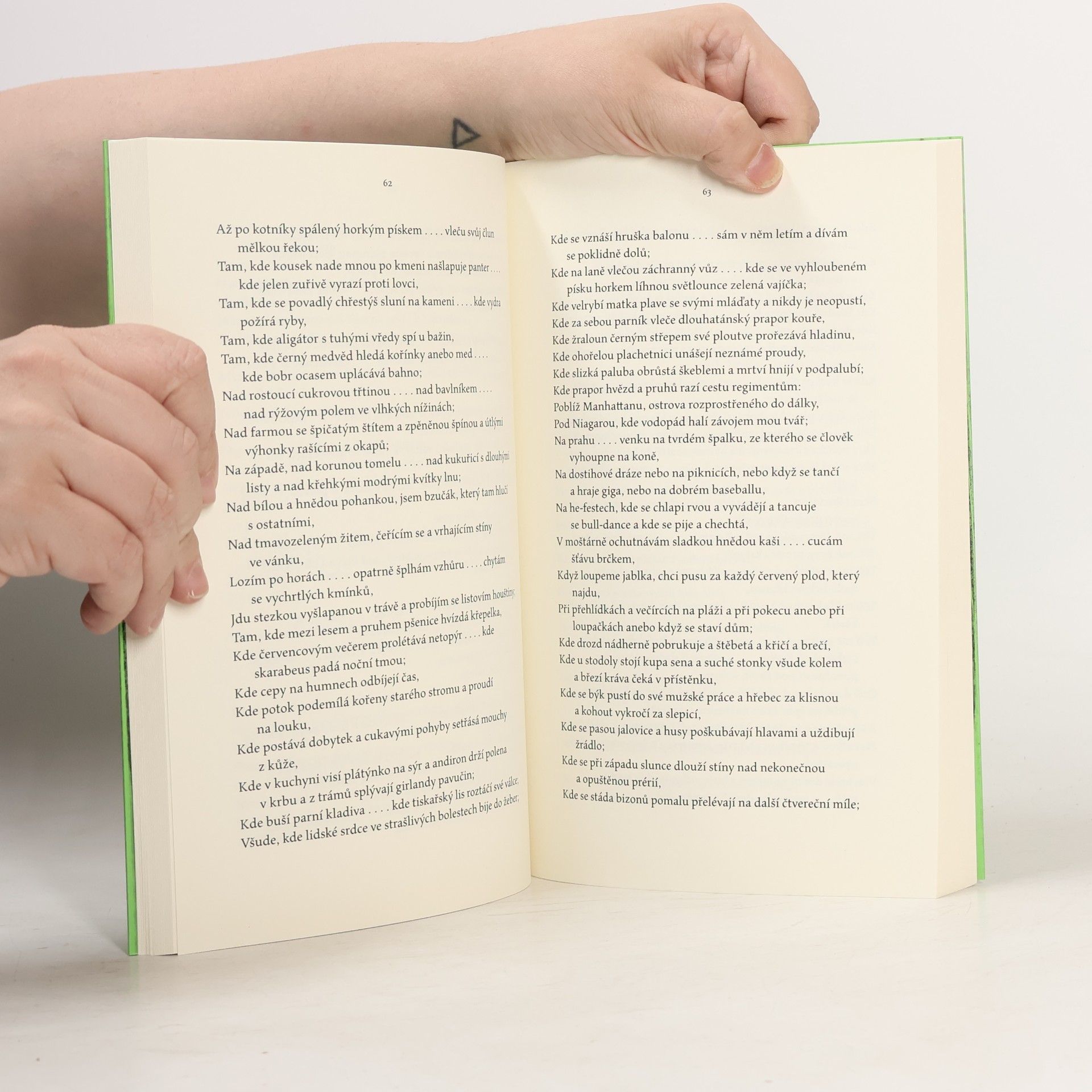 Walt Whitman Listy trávy