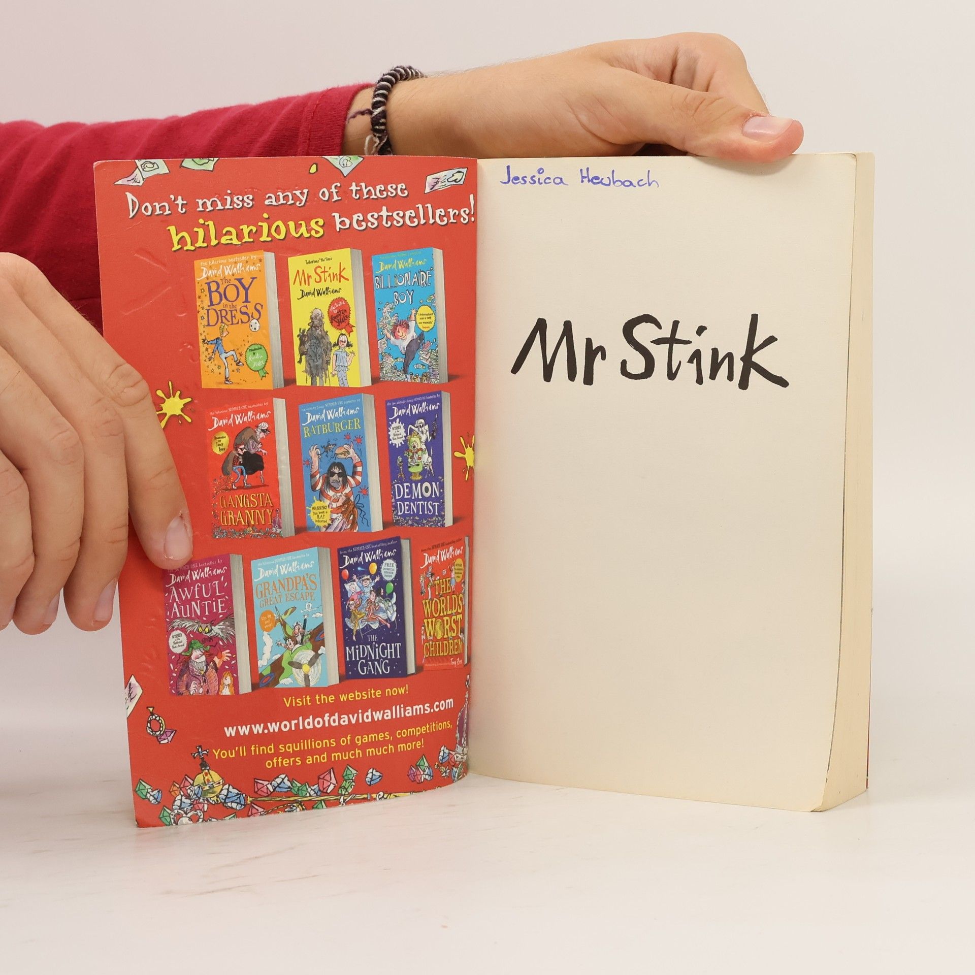 David Walliams Mr Stink