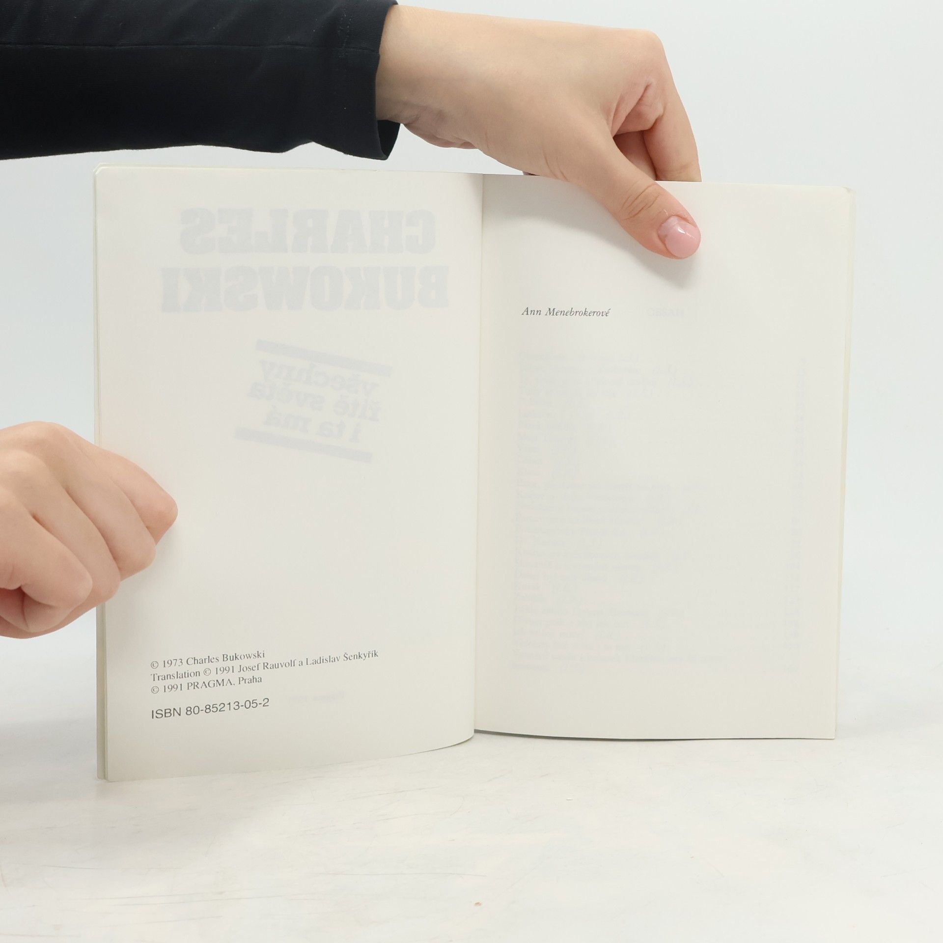 Charles Bukowski Všechny řitě světa i ta má