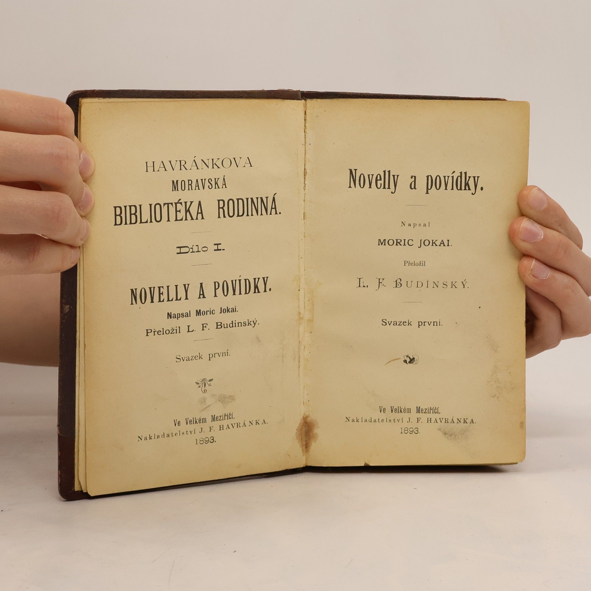 Jókai Moric Novelly a povídky