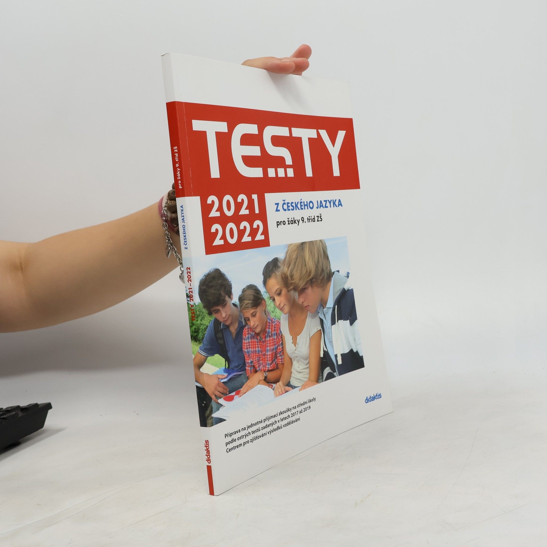 Various authors Testy z českého jazyka pro žáky 9. tříd ZŠ 2021/2022