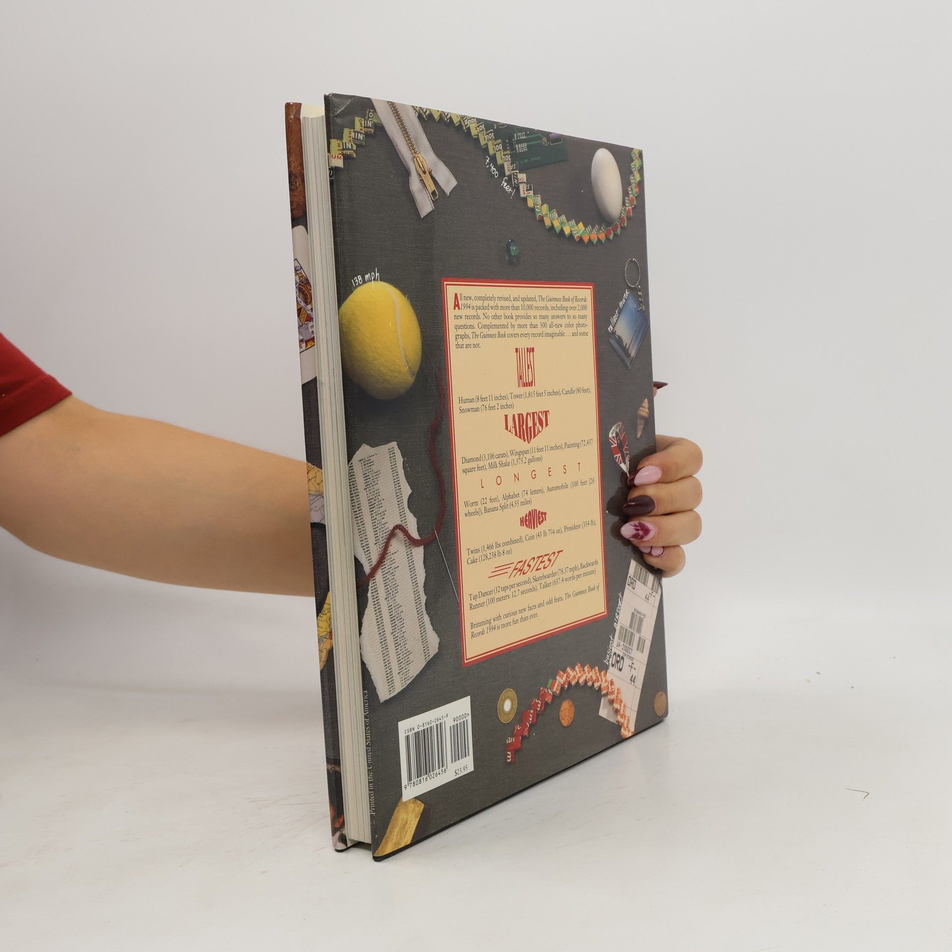 Peter Matthews The Guinness Book of Records 1994