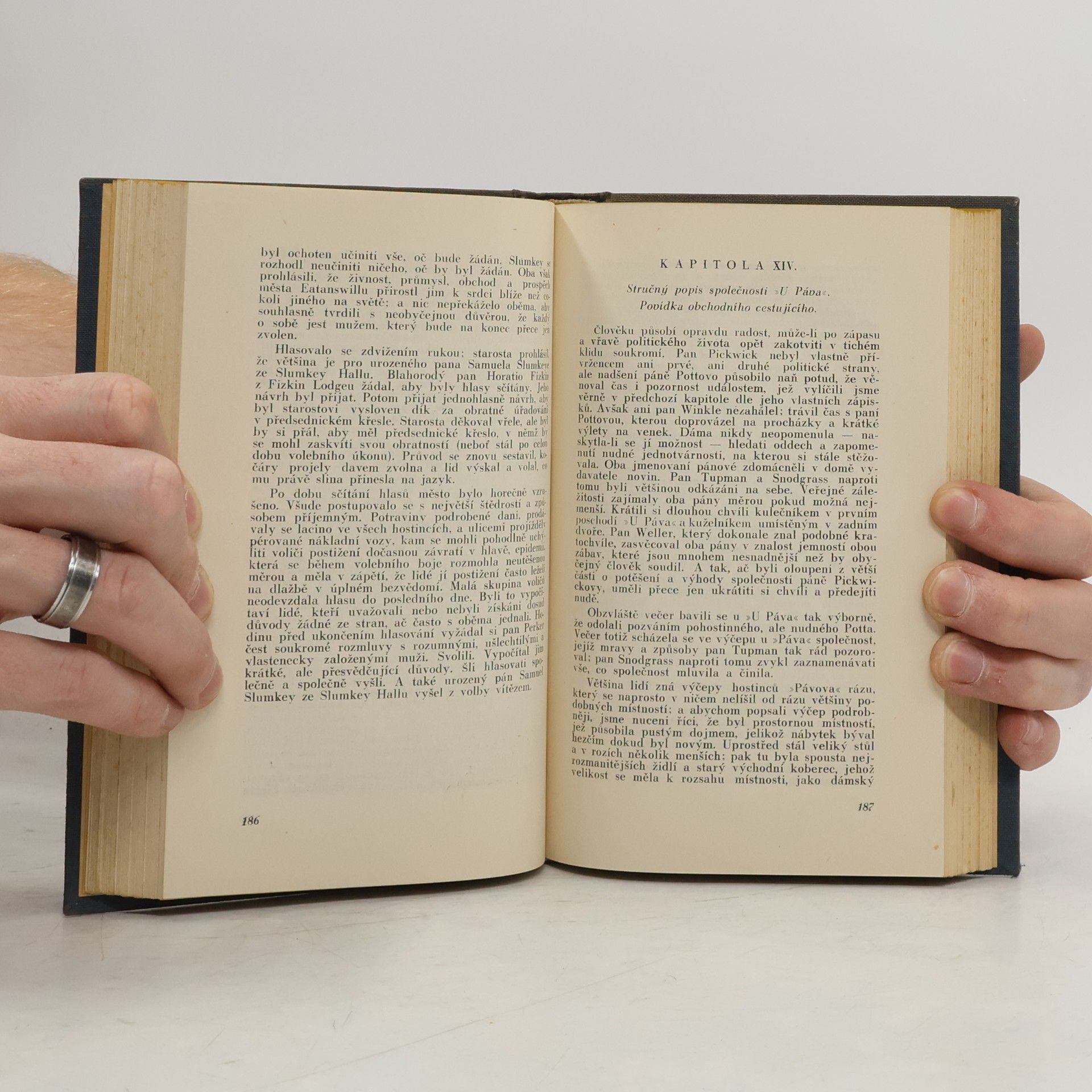 Charles Dickens Posmrtné listy Klubu Pickwickova I.