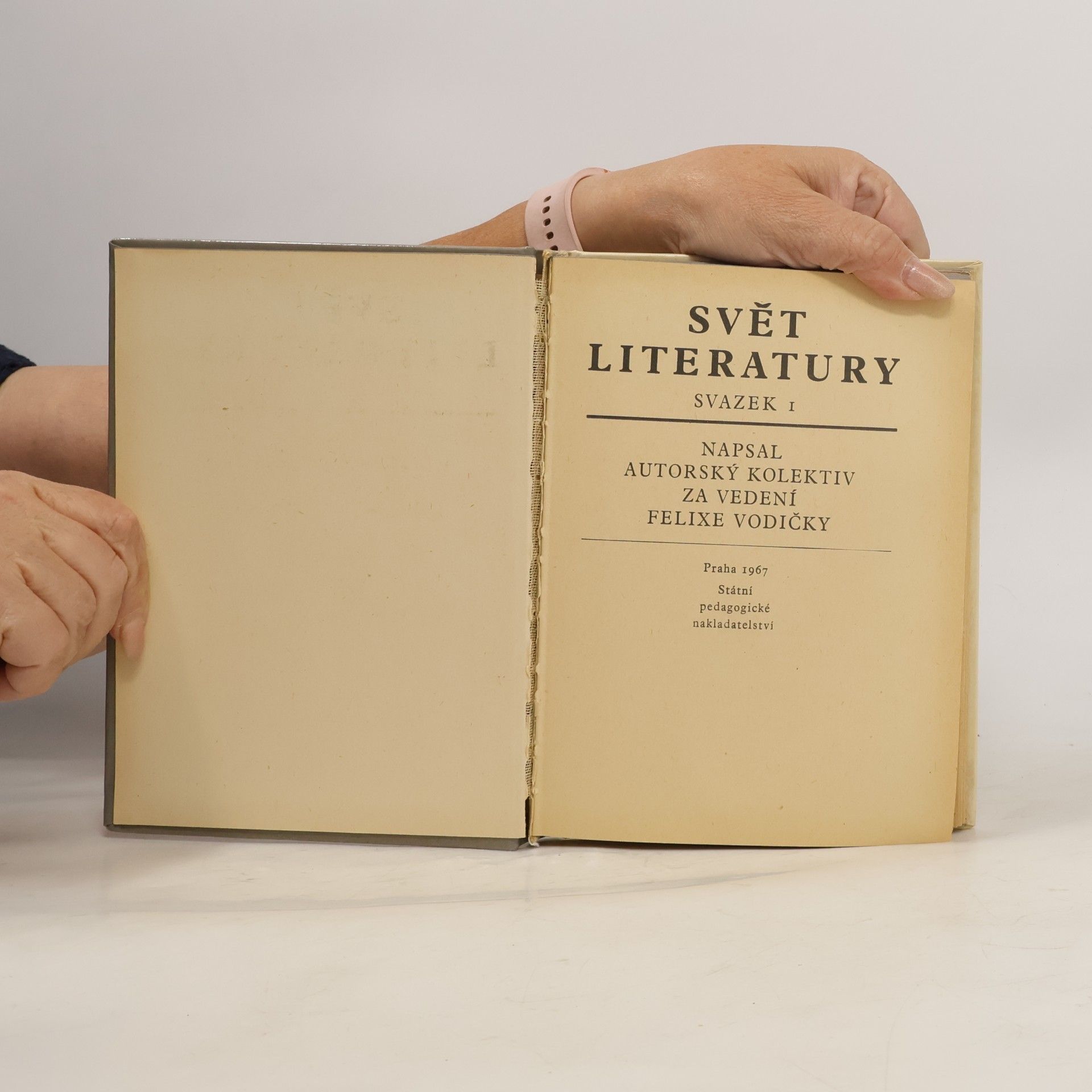 Felix Vodička Svět literatury I.