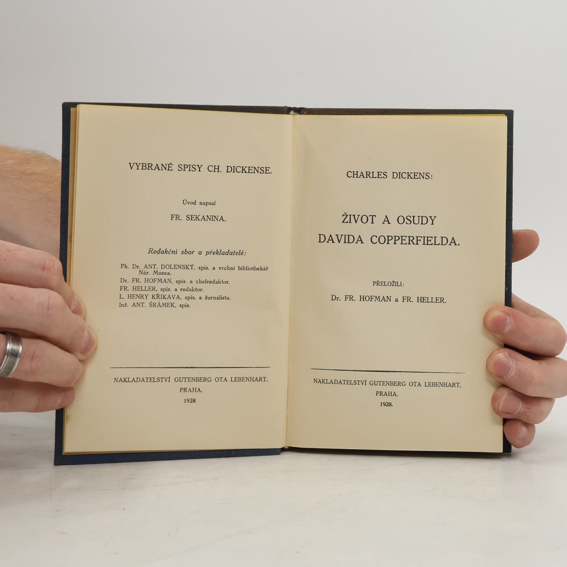 Charles Dickens Život a osudy Davida Copperfielda III