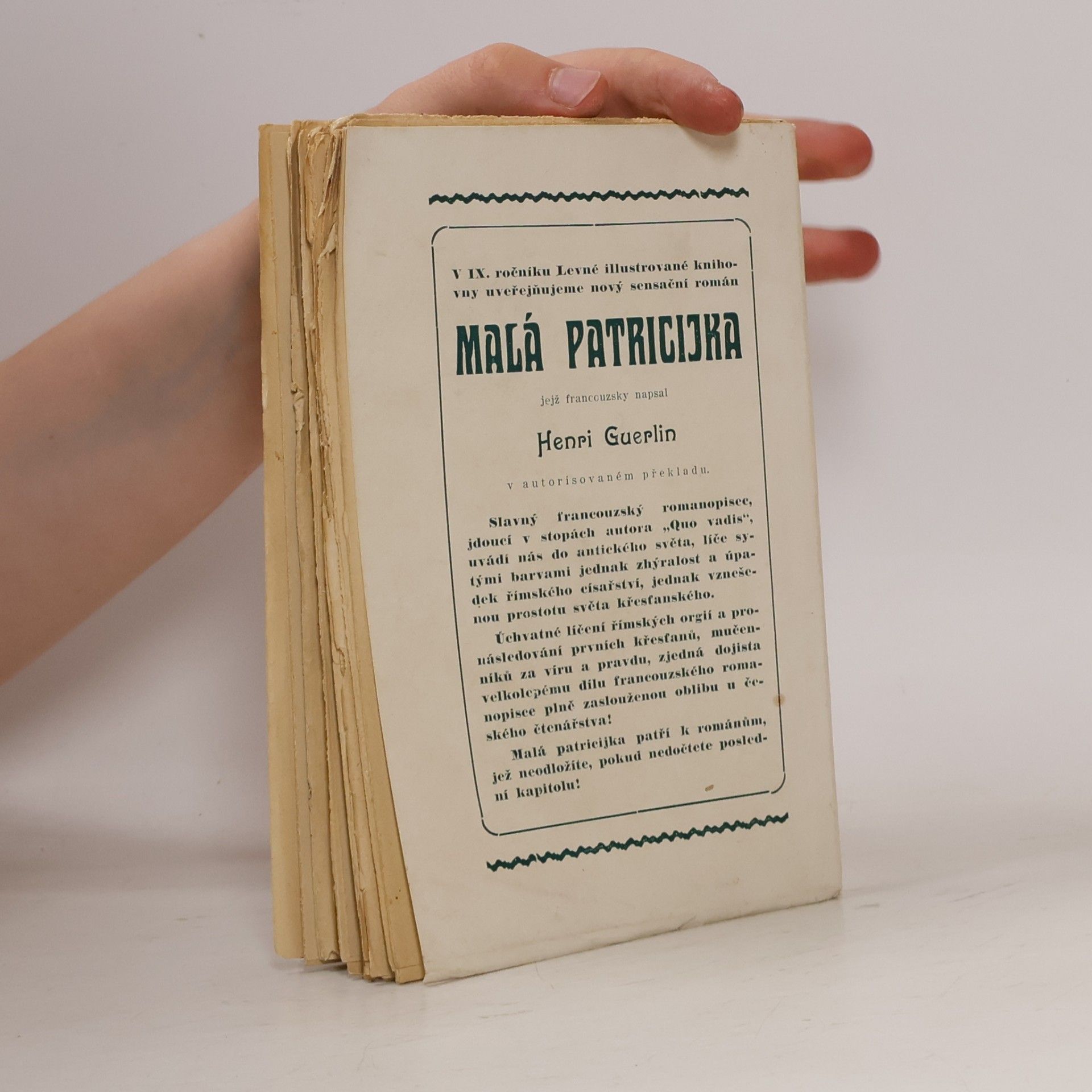 Čeněk Tonder Patero historických povídek