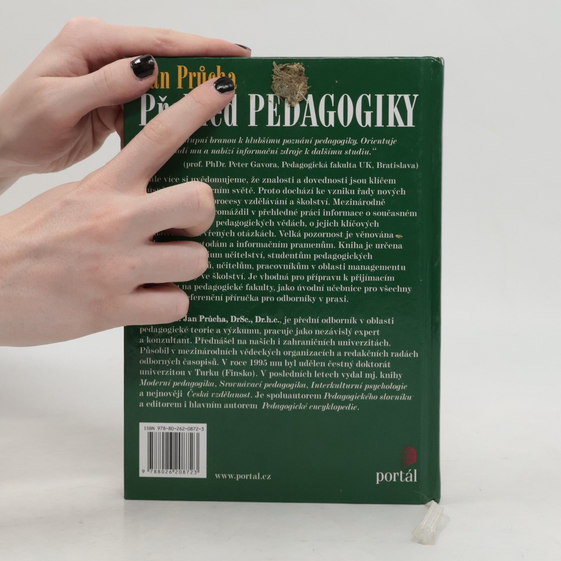 Jan Průcha Přehled pedagogiky. Úvod do studia oboru