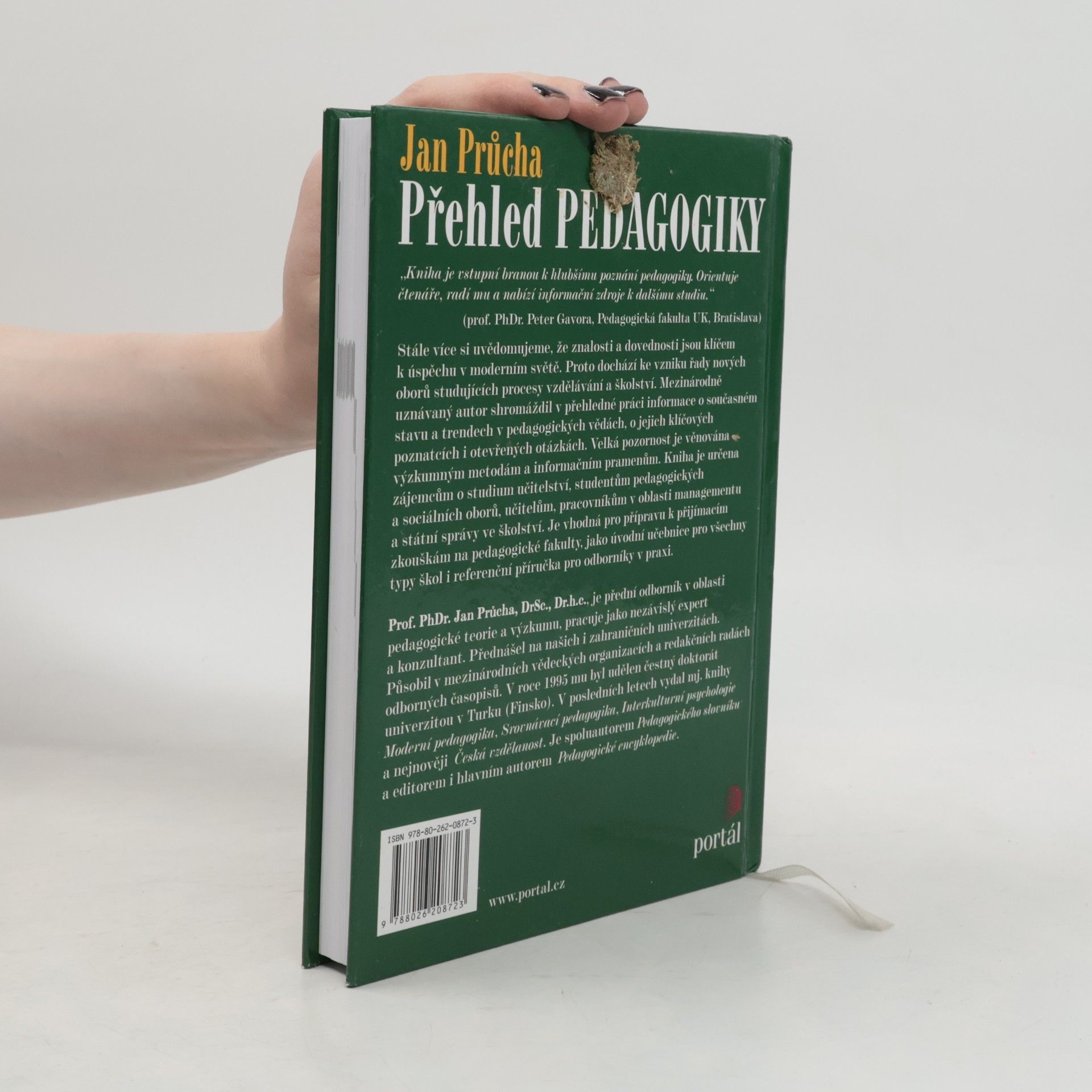 Jan Průcha Přehled pedagogiky. Úvod do studia oboru