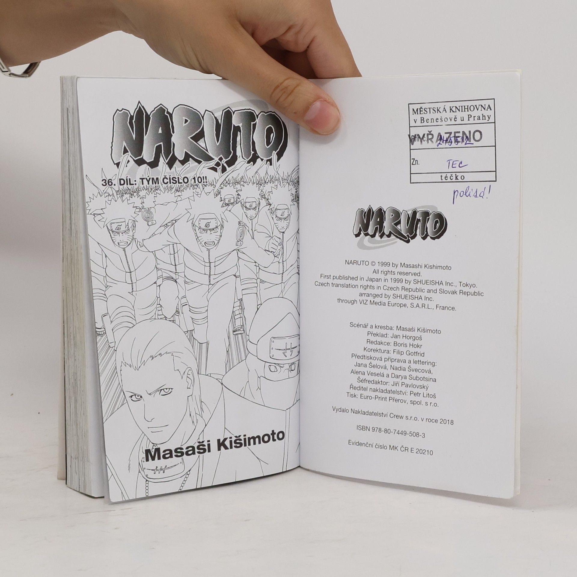 Masashi Kishimoto Naruto. 36. díl, Tým číslo 10!!