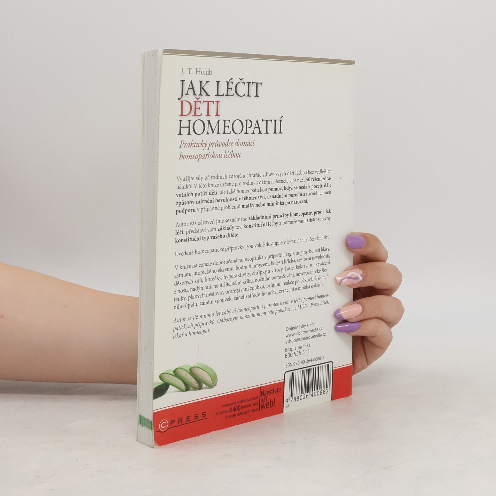J. T. Holub Jak léčit děti homeopatií