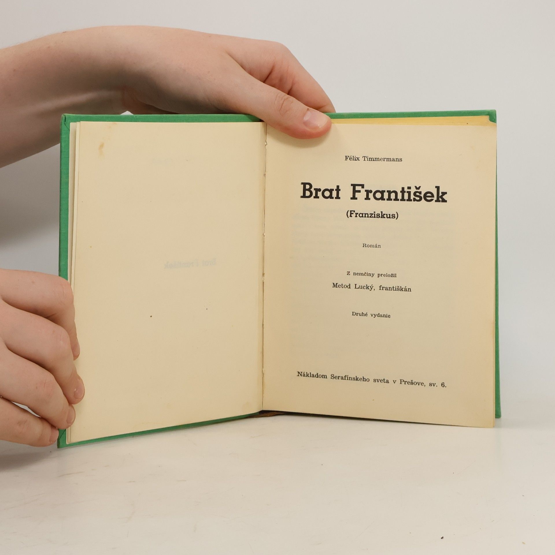 Felix Timmermans Brat František