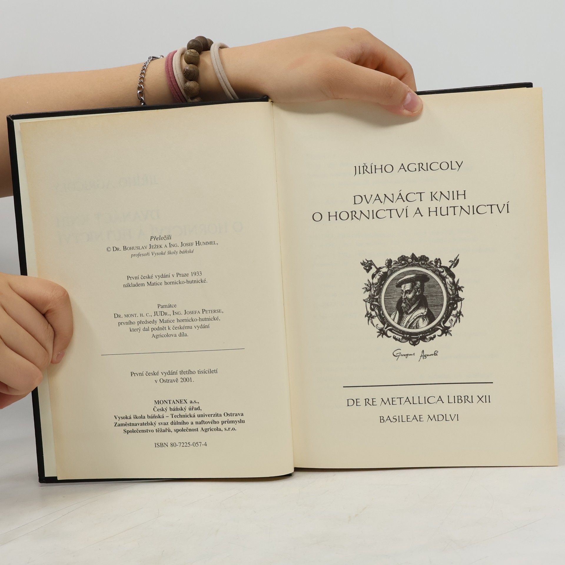 Georgius Agricola Jiřího Agricoly dvanáct knih o hornictví a hutnictví