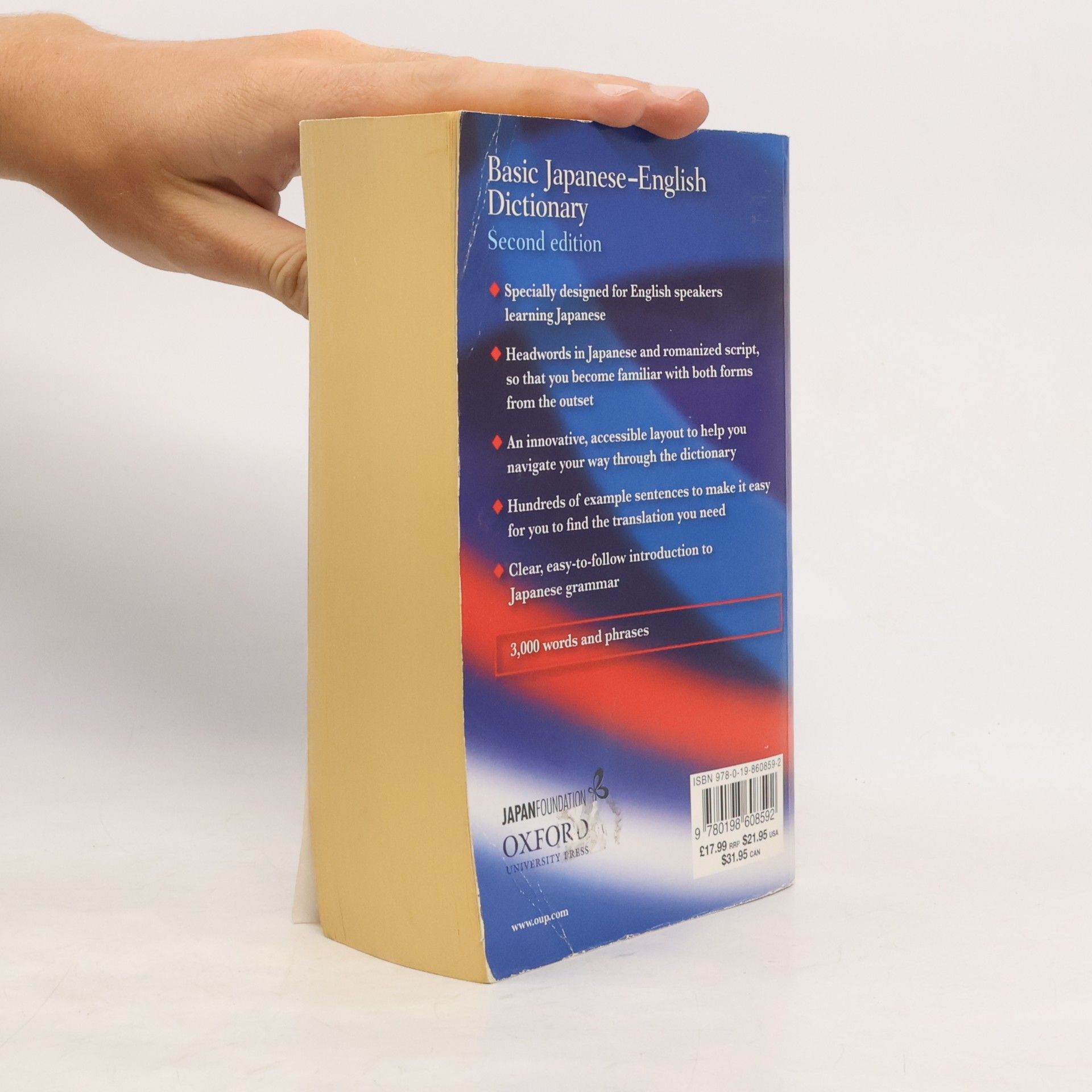 The Japan Foundation Basic Japanese-English Dictionary
