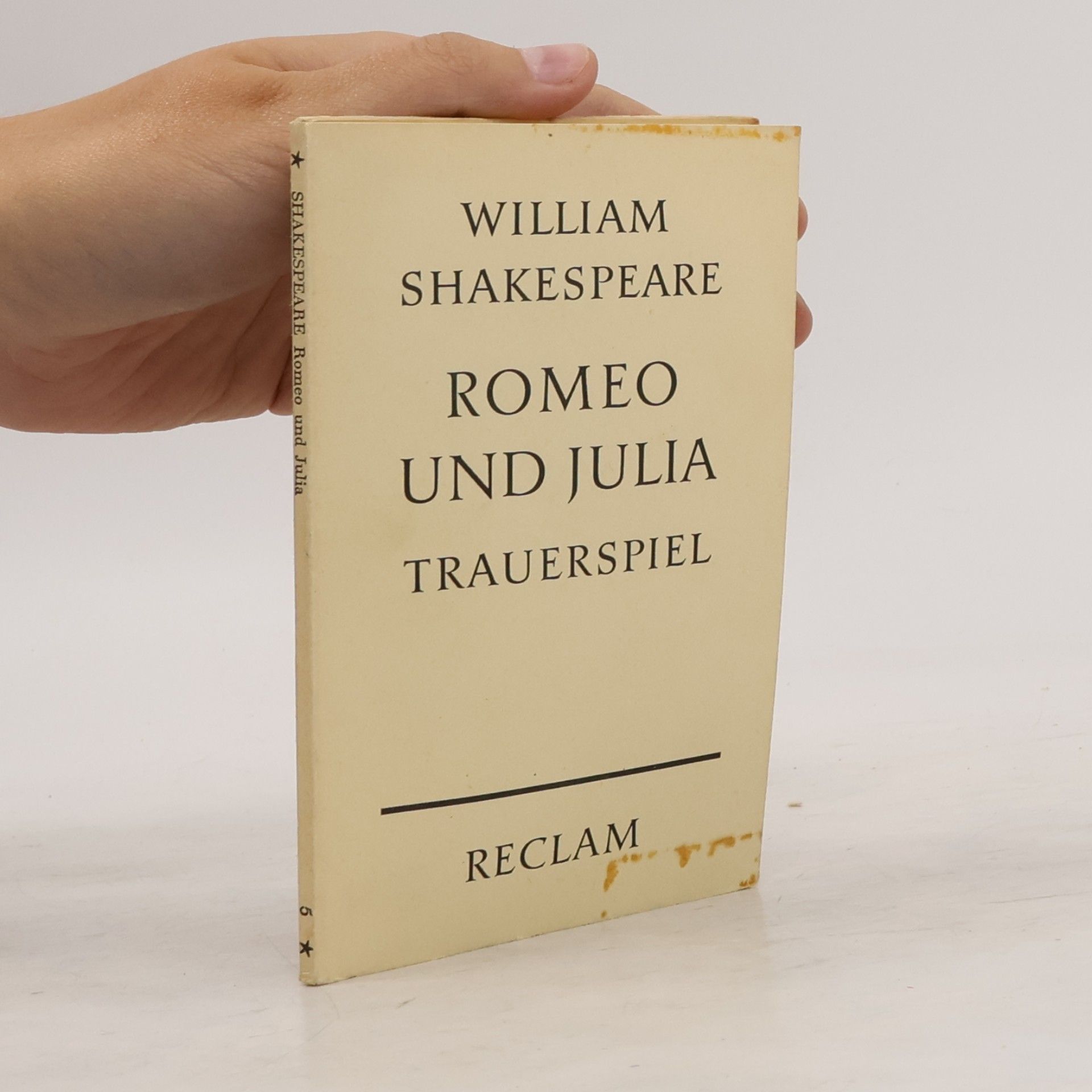 William Shakespeare Romeo und Julia. Trauerspiele