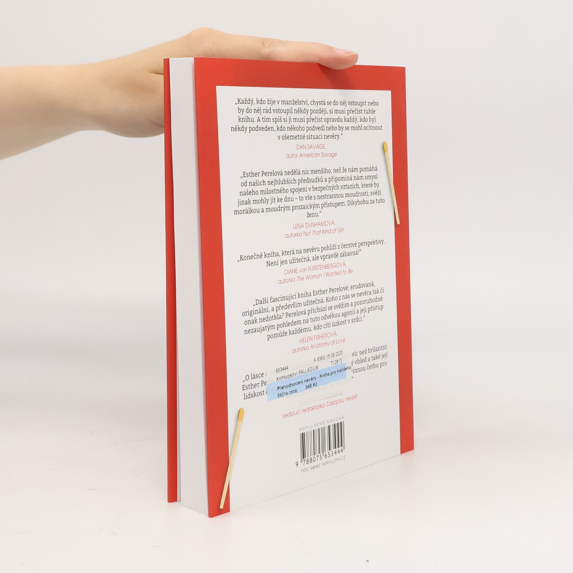 Esther Perel Přehodnocení nevěry. Kniha pro každého, kdo někdy miloval