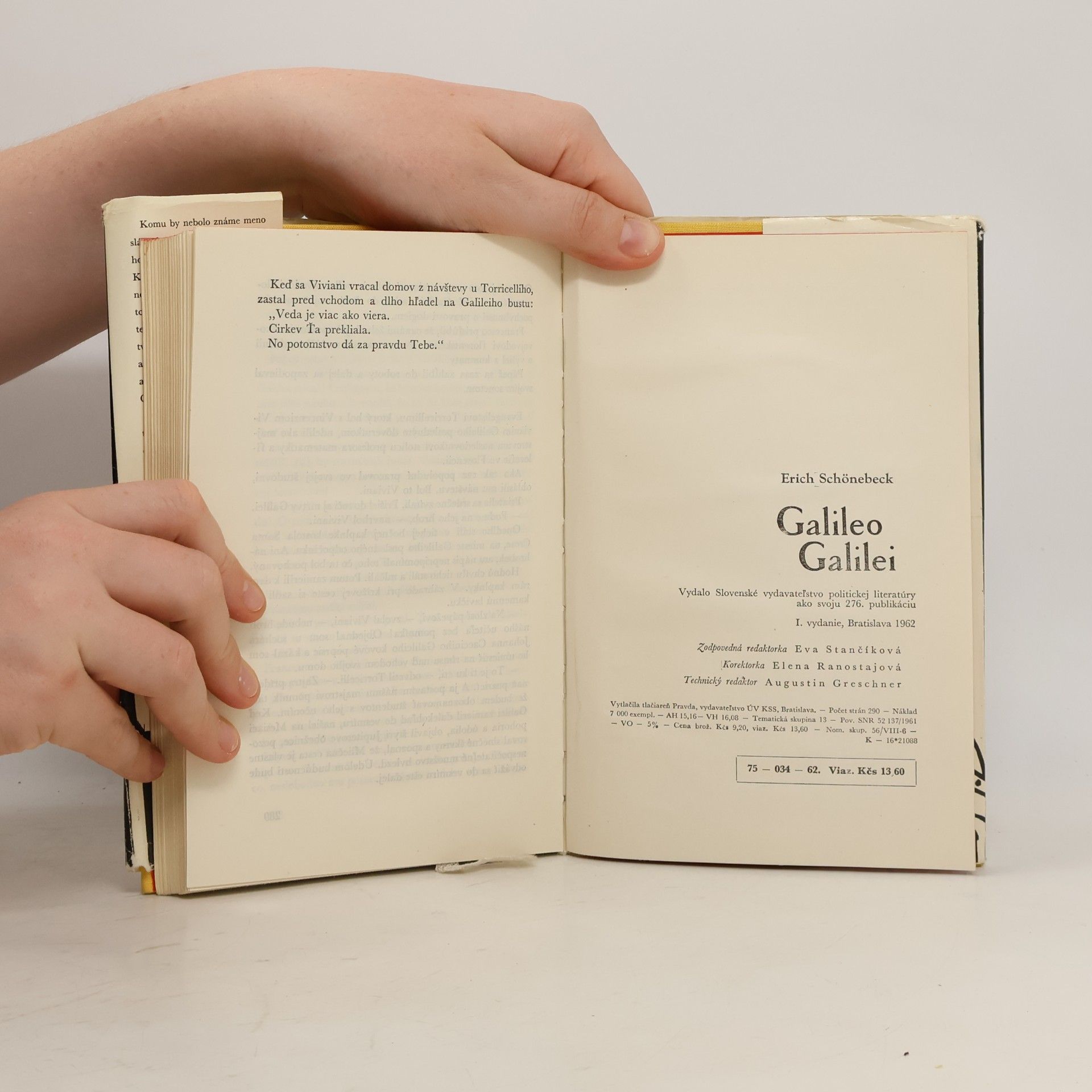 Erich Schönebeck Galileo Galilei