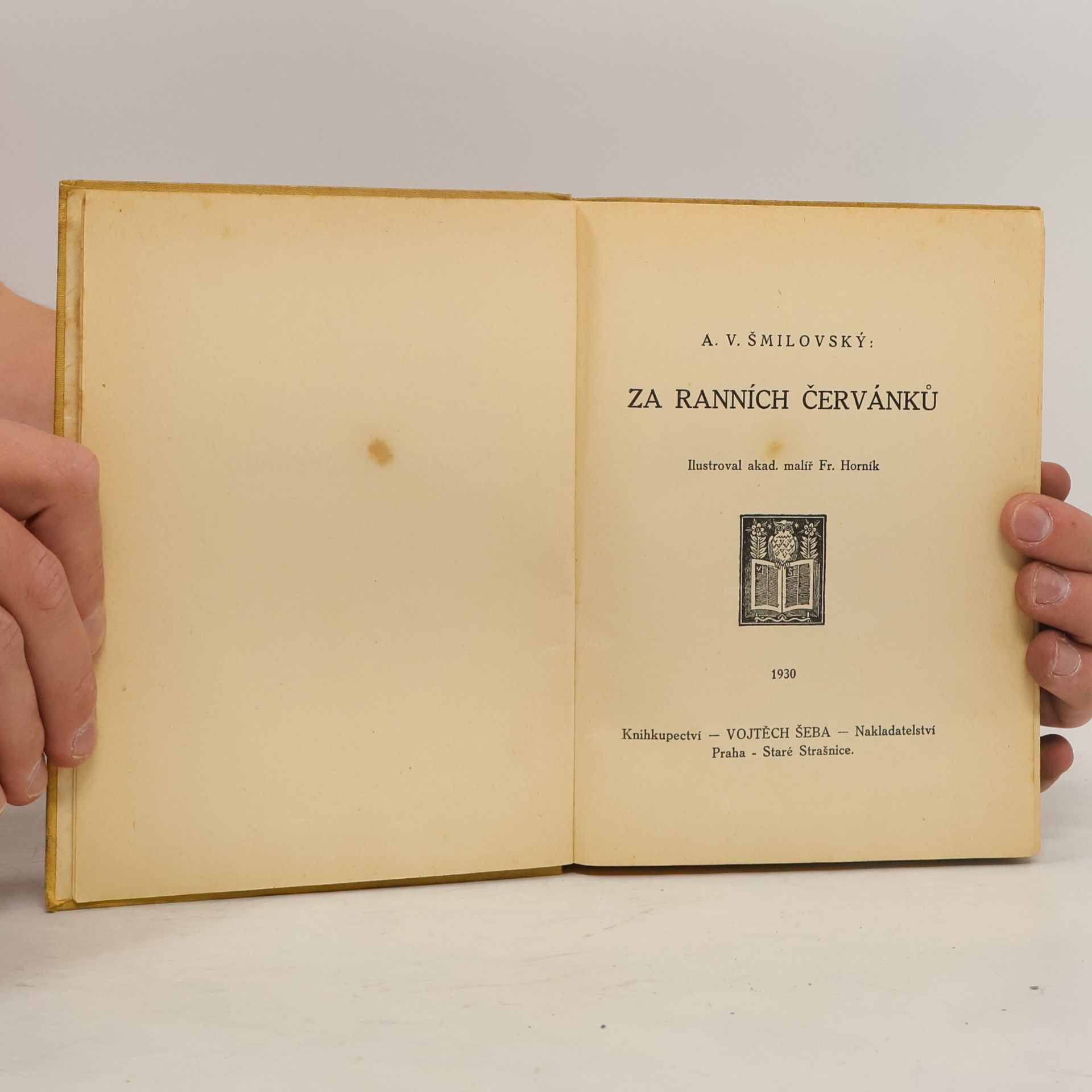 Alois Vojtěch Šmilovský Za ranních červánků