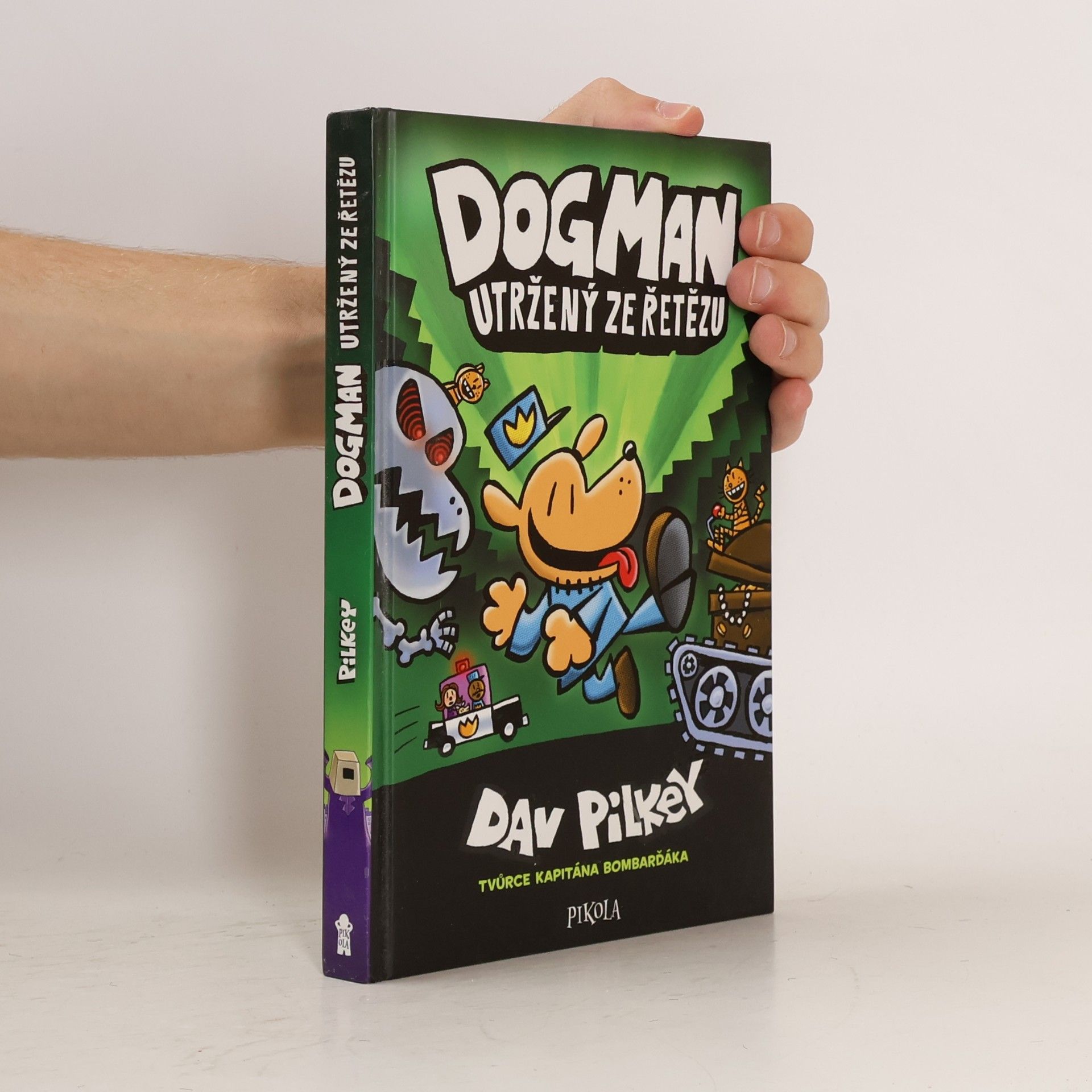 Dav Pilkey Dogman utržený ze řetězu