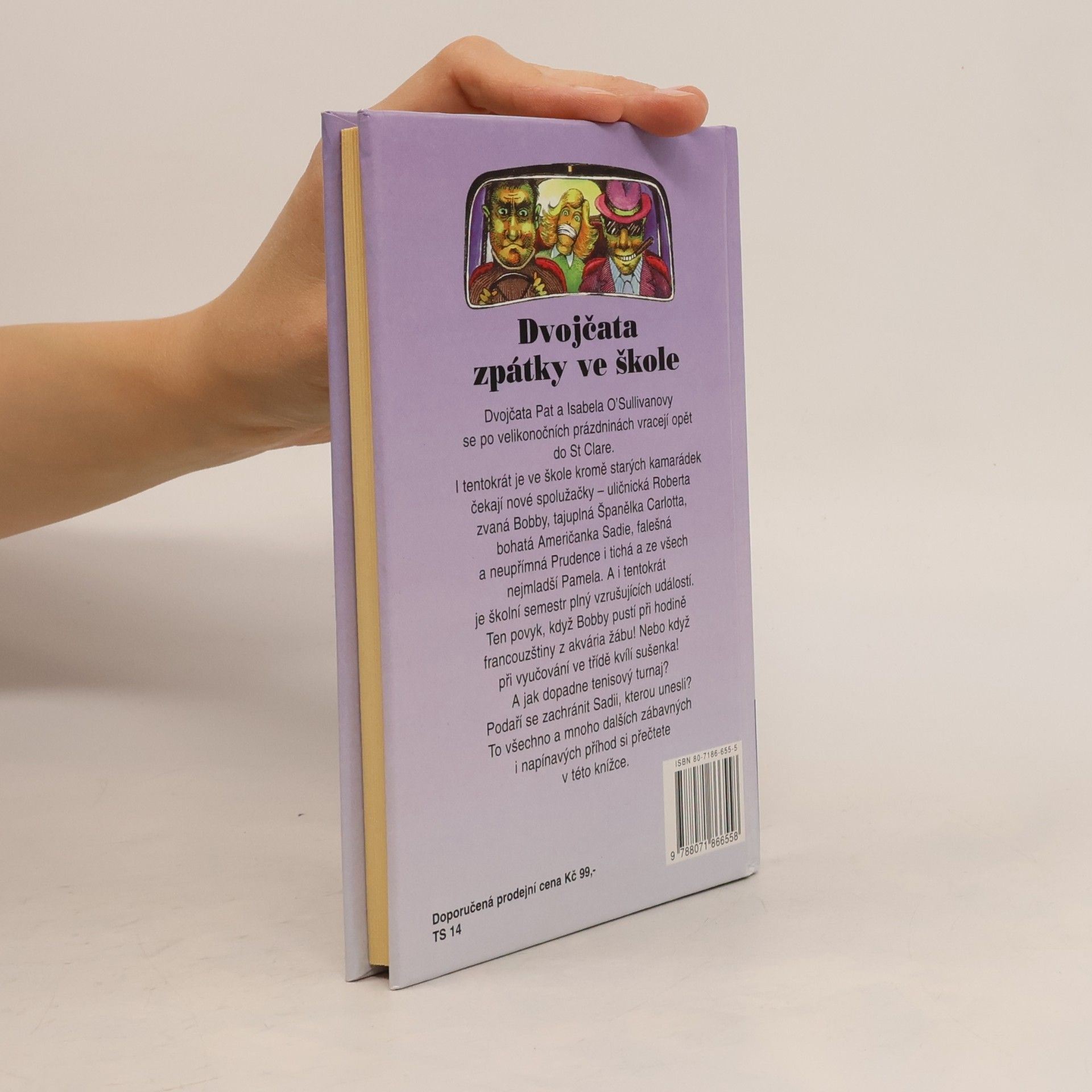 Enid Blyton Dvojčata zpátky ve škole. Třetí ze série příběhů ze školy St. Clare