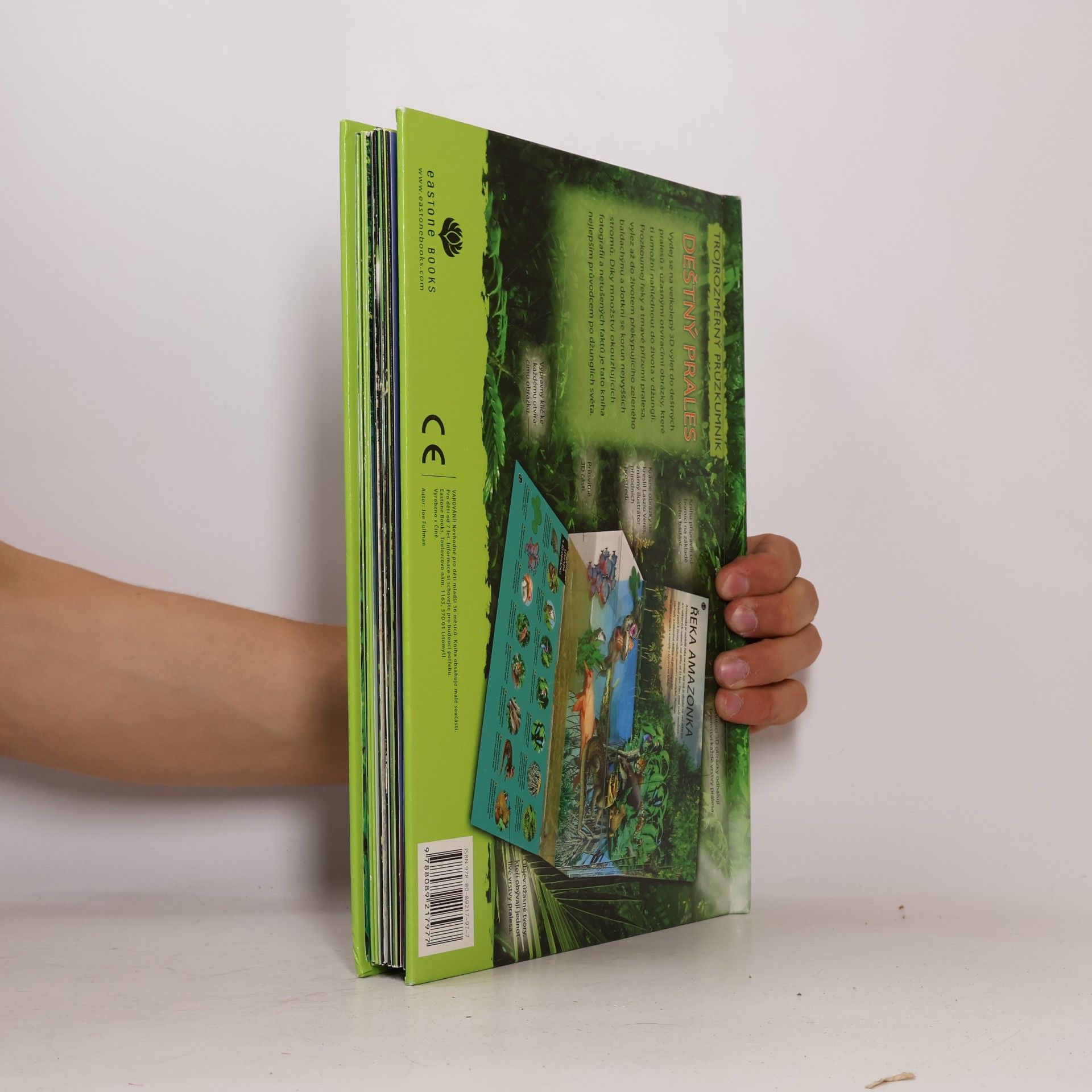 Autorenkollektiv Deštný prales. Cesta od řeky až do korun stromů. (pop-up leporelo)