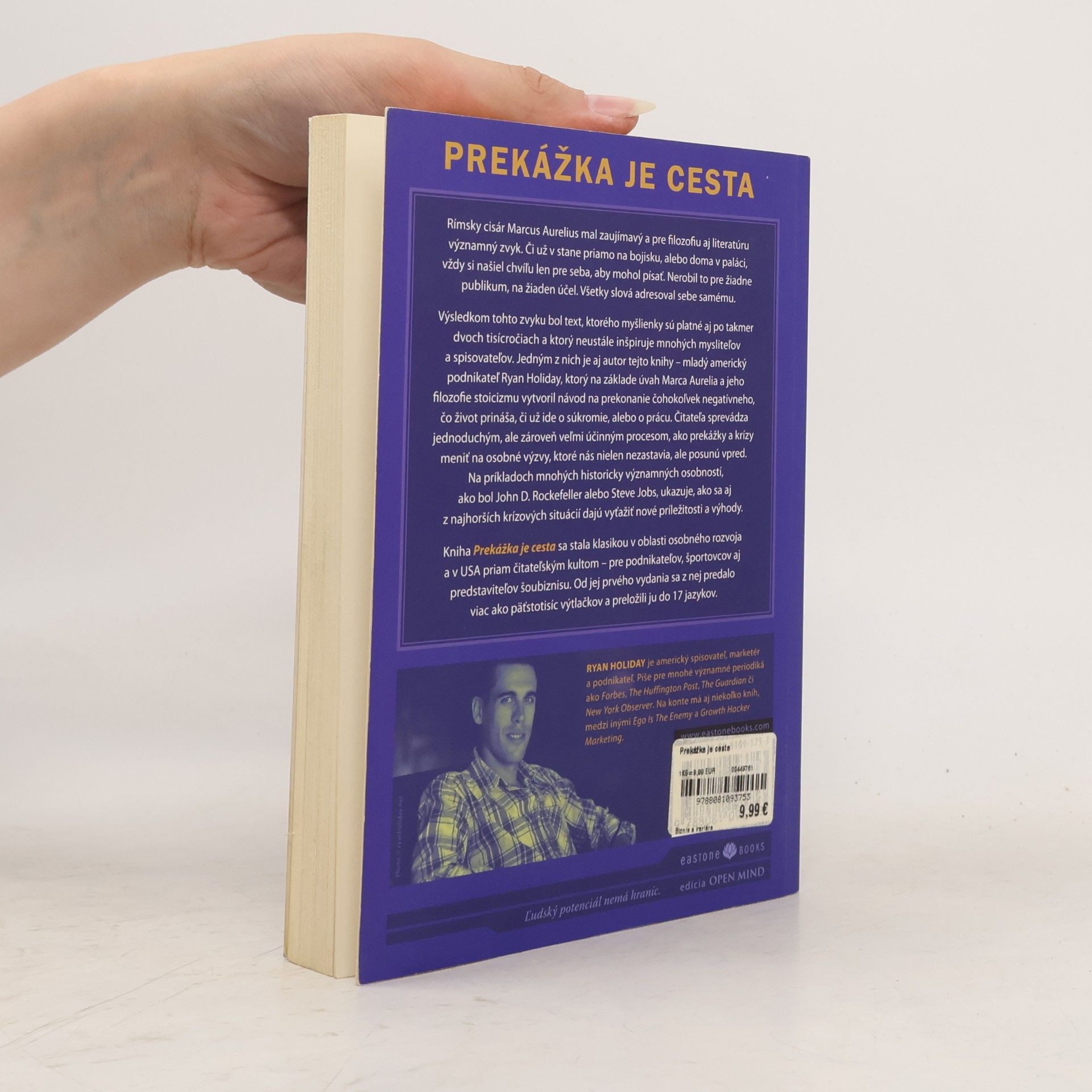 Ryan Holiday Prekážka je cesta