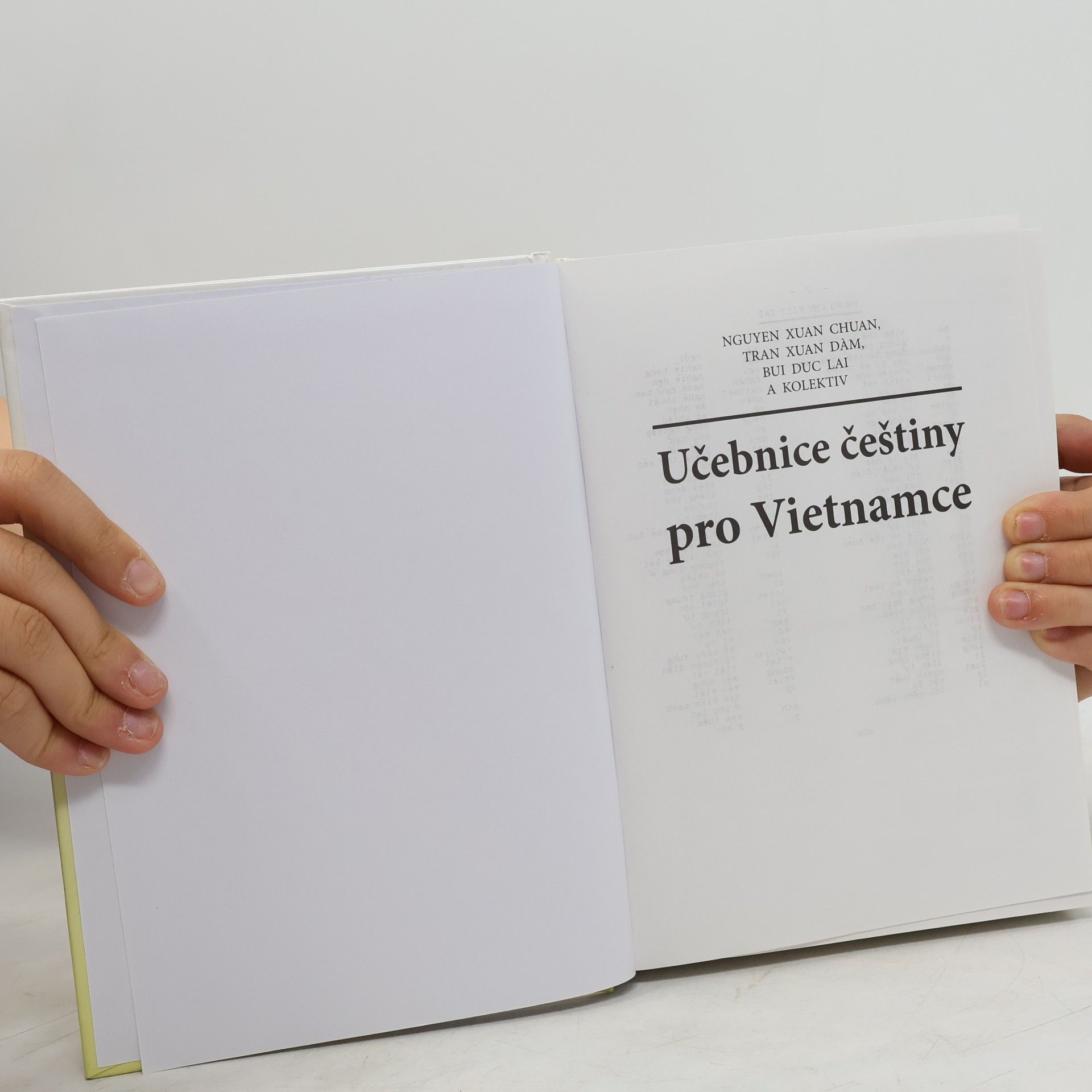 Nguyen Xuan Chuan Učebnice češtiny pro Vietnamce