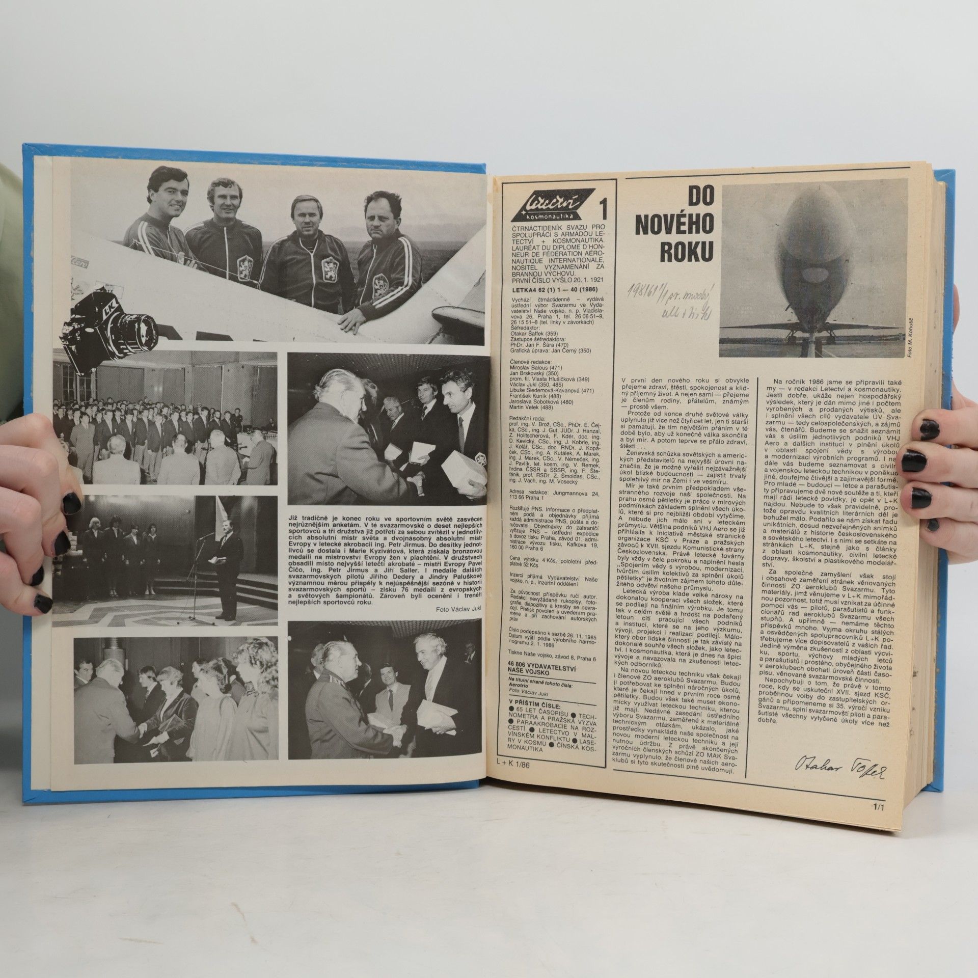 Collectif d'auteurs Letectví a kosmonautika 1986