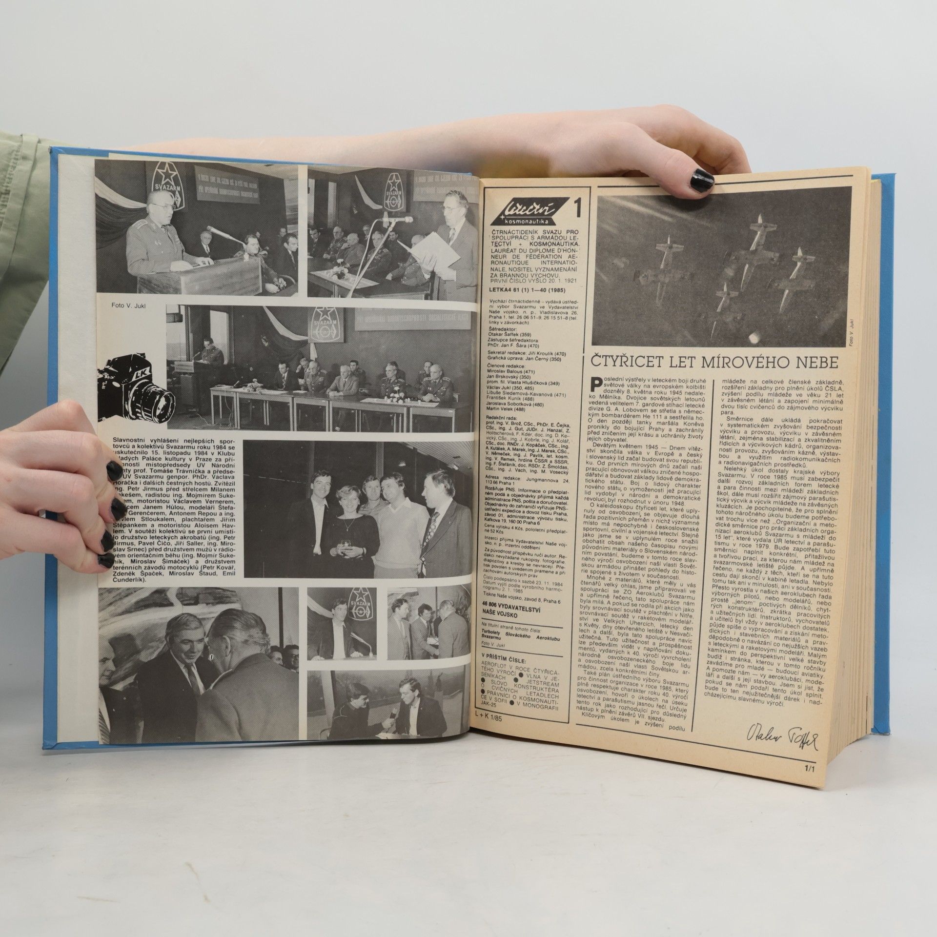 Collectif d'auteurs Letectví a kosmonautika 1985