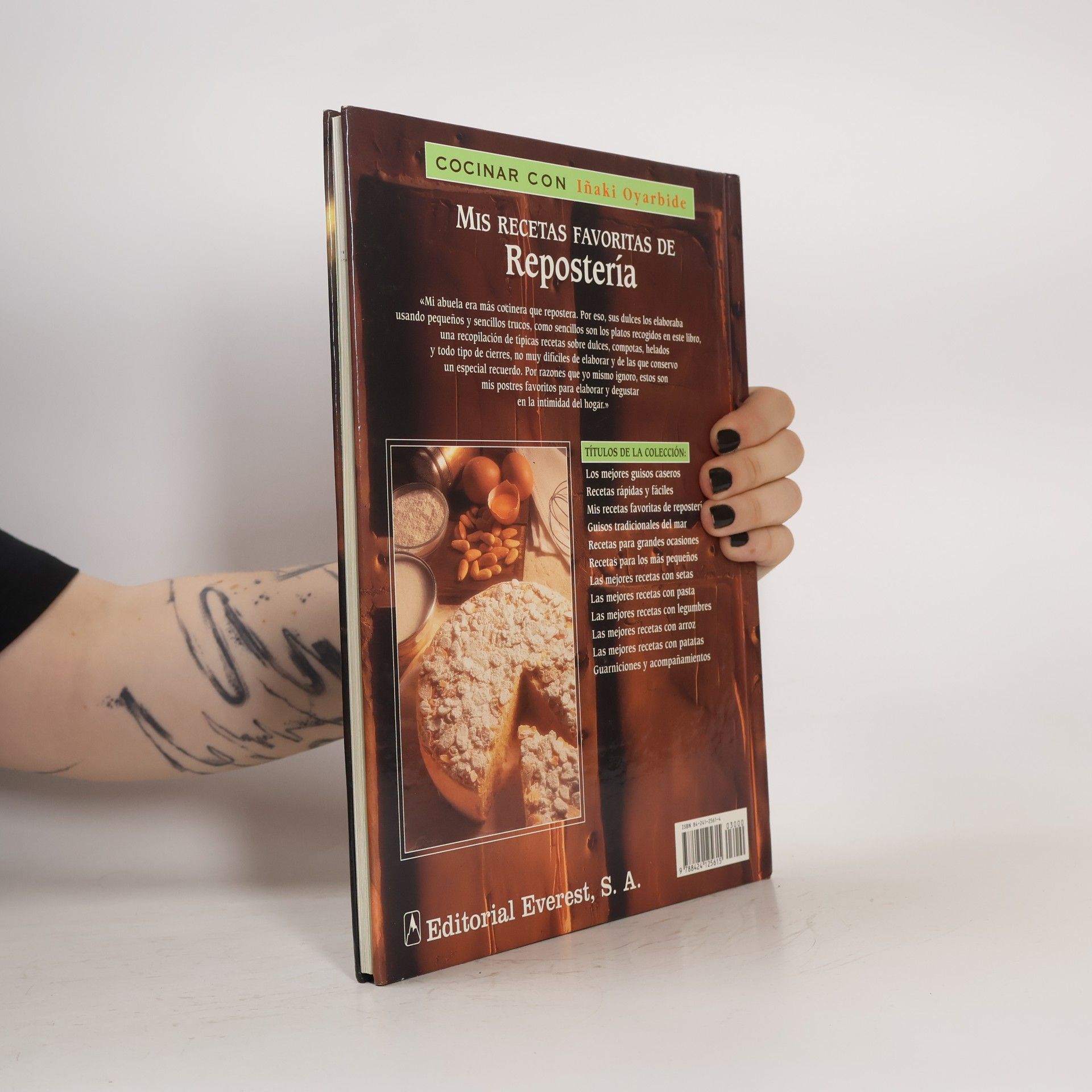 Iñaki Oyarzabal Mis recetas favoritas- repostería