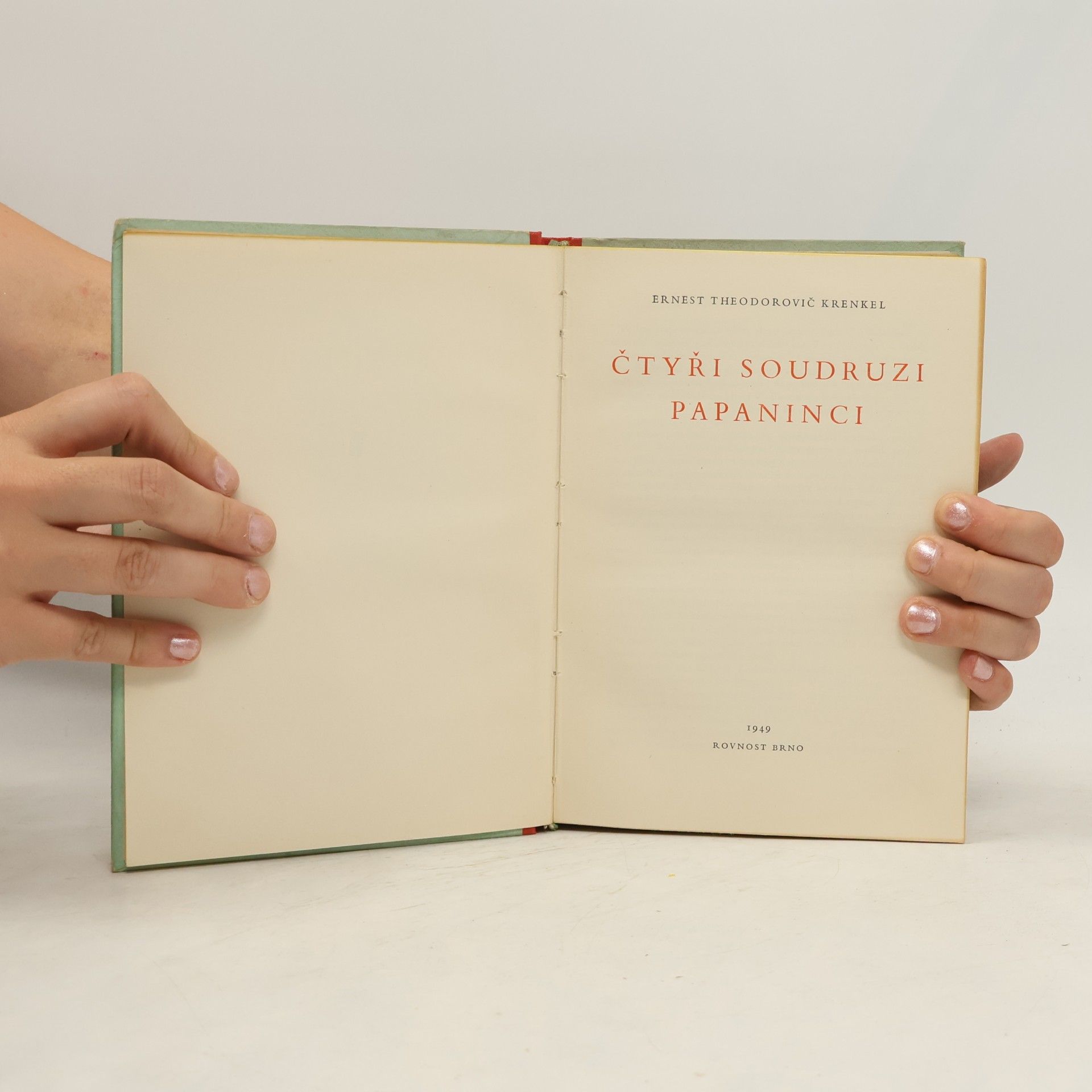 Ernst Teodorovič Krenkel Čtyři soudruzi papaninci