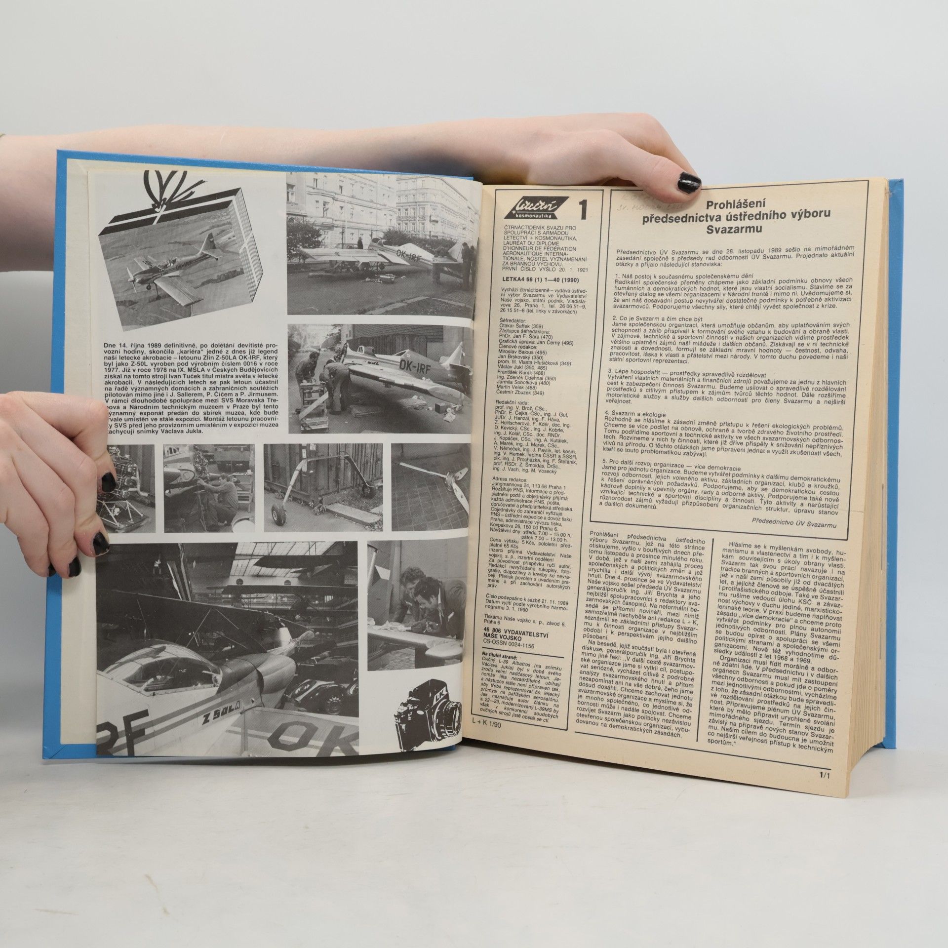 Collectif d'auteurs Letectví a kosmonautika 1990