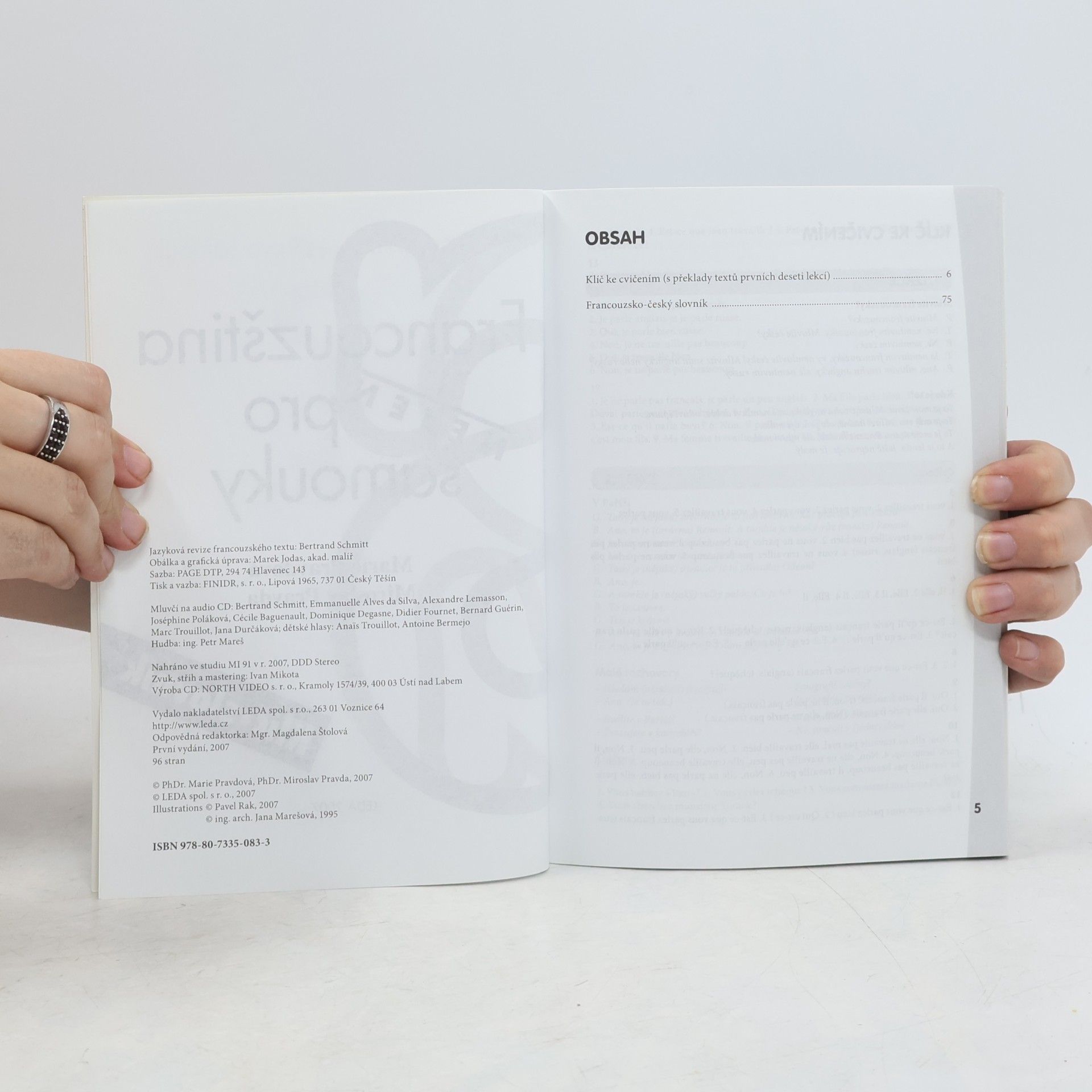 Autores varios Francouzština nejen pro samouky. Klíč, slovník