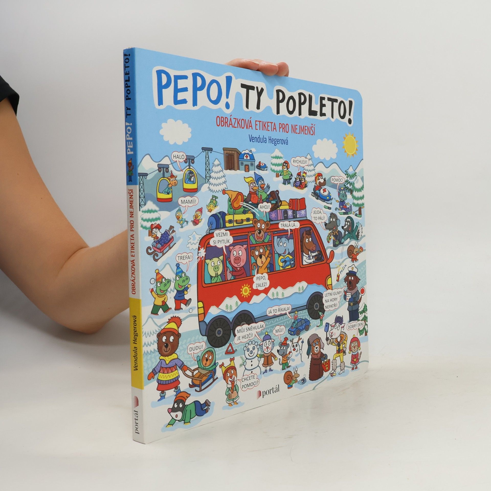 Pepo! - Ty popleto! : obrázková etiketa pro nejmenší