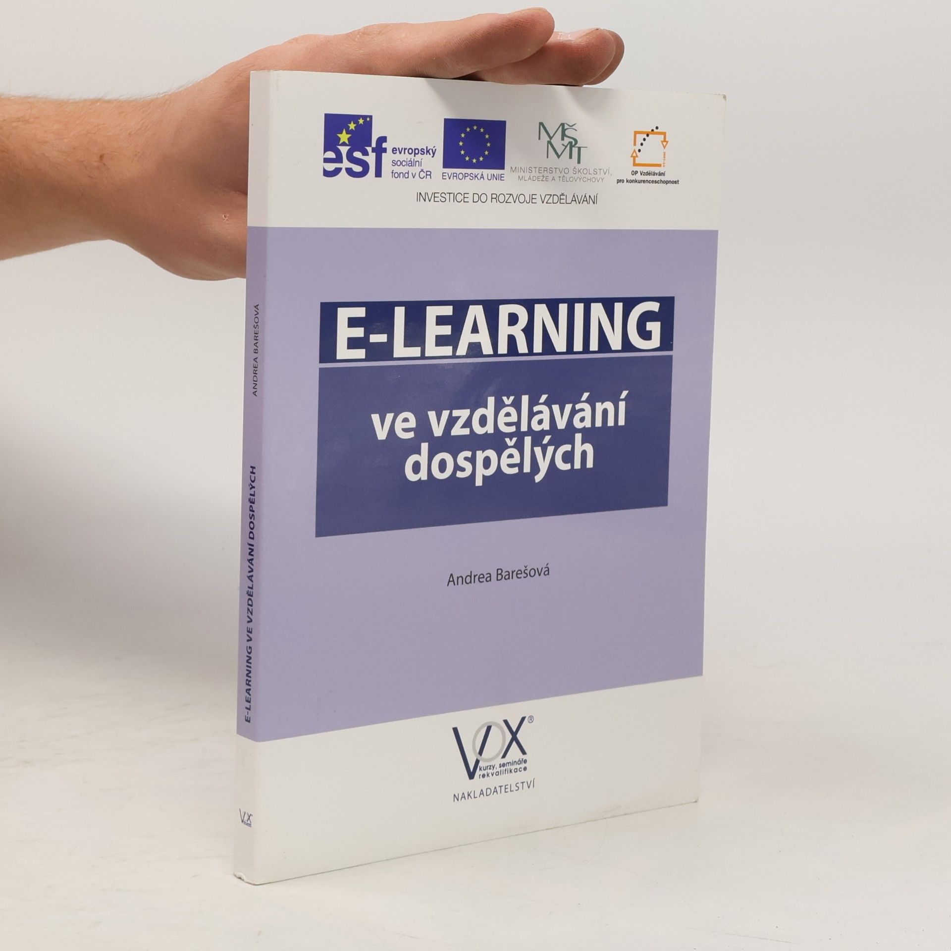 Andrea Barešová E-learning ve vzdělávání dospělých