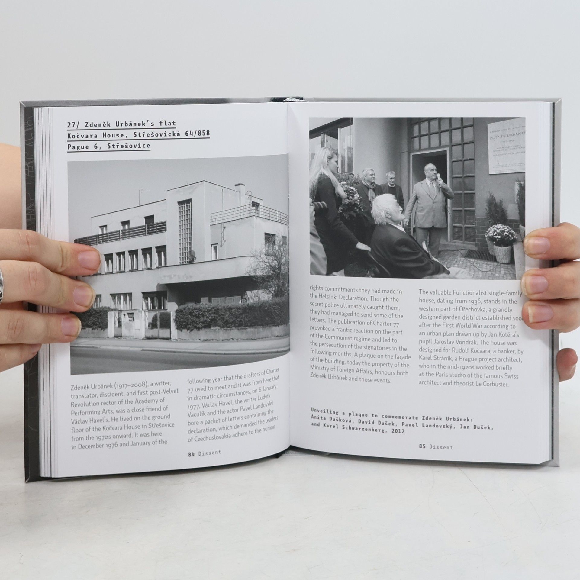 Zdeněk Lukeš Václav Havel's Prague : a guide to buildings and places with a role in the life of the playwright, dissident and president