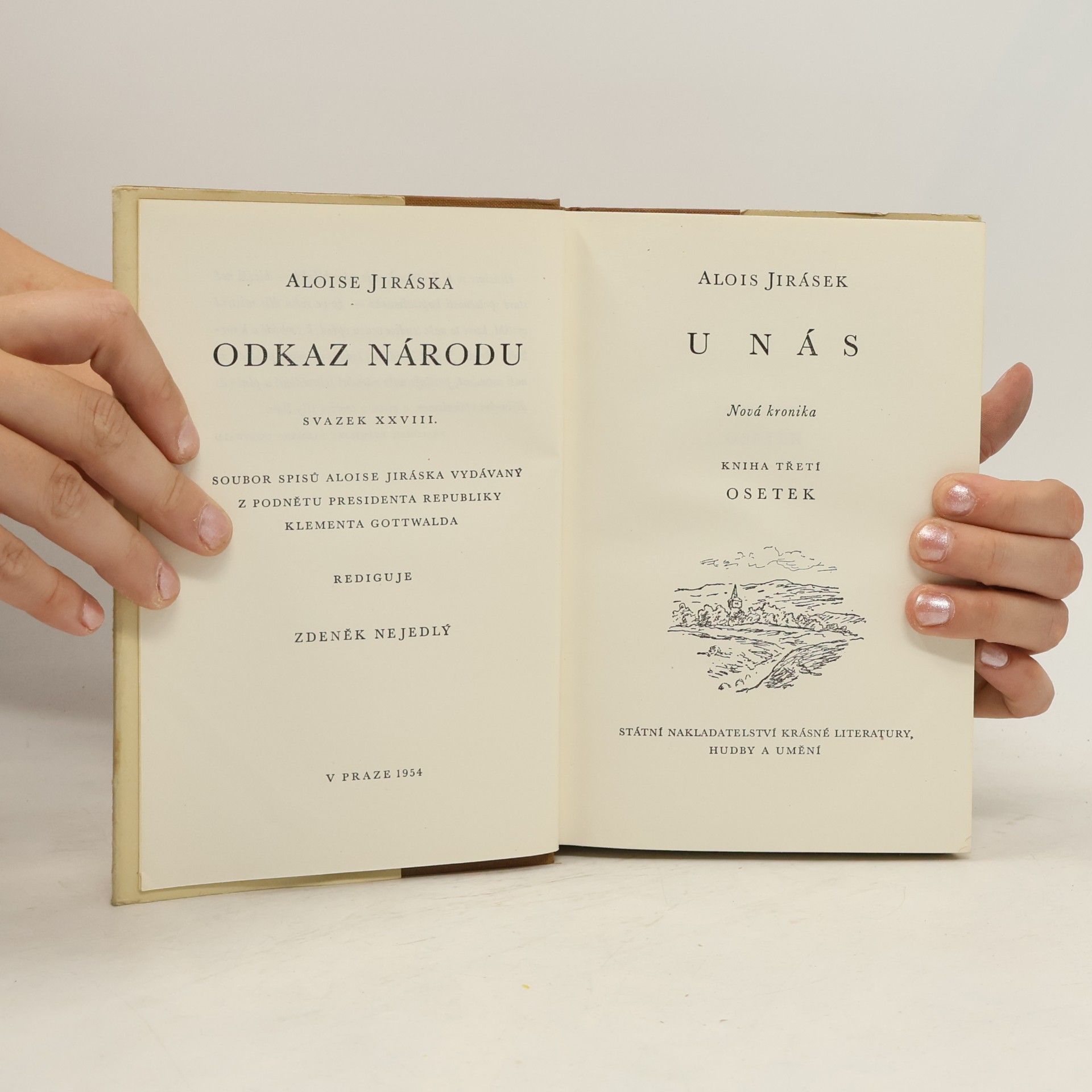 Alois Jirásek U nás III. Osetek
