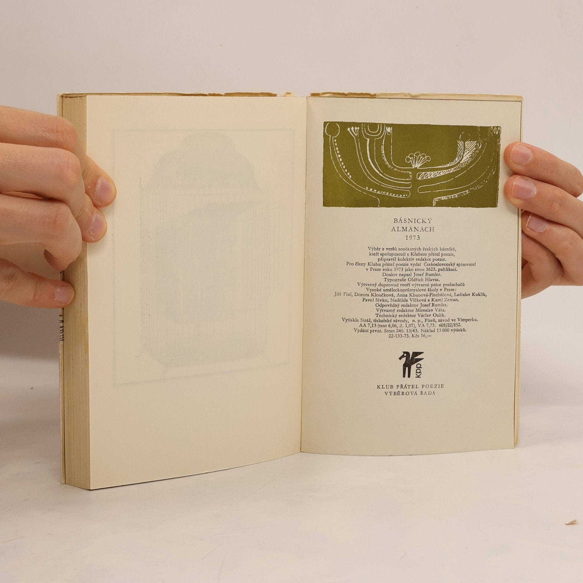 AA.VV. Básnický almanach 1973