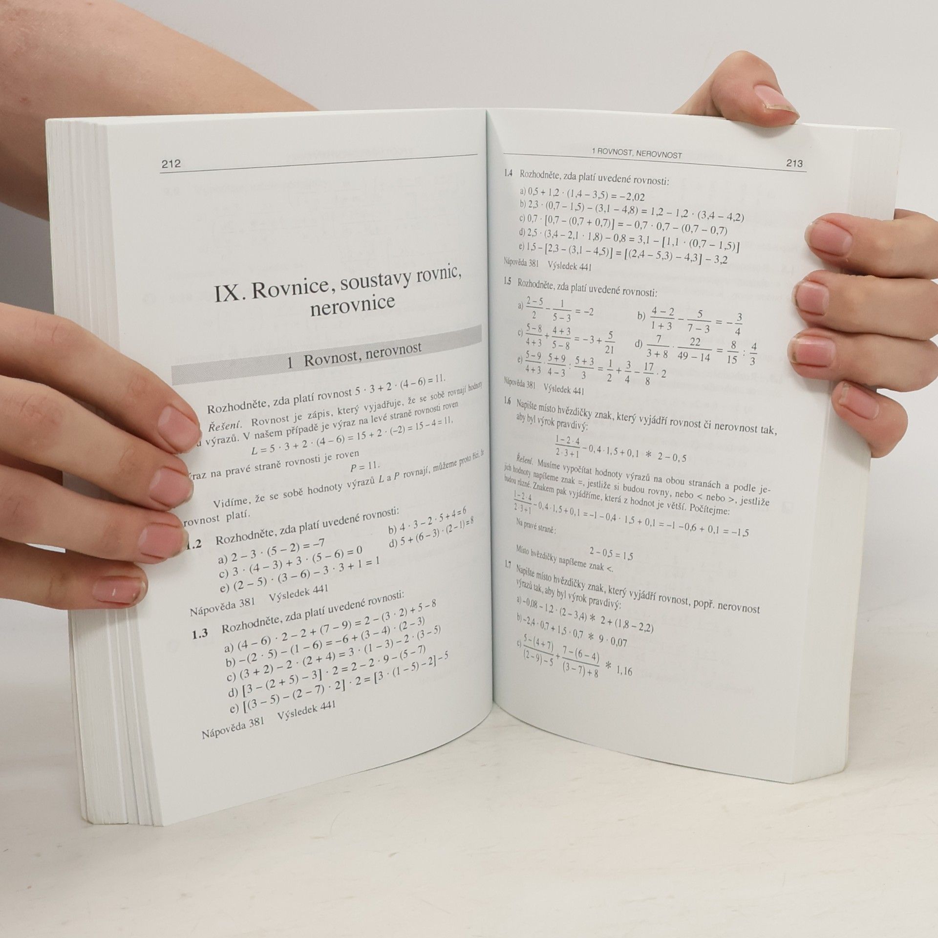 Peter Krupka Sbírka úloh z matematiky pro 2. stupeň základních škol a nižší ročníky víceletých gymnázií. 1. díl