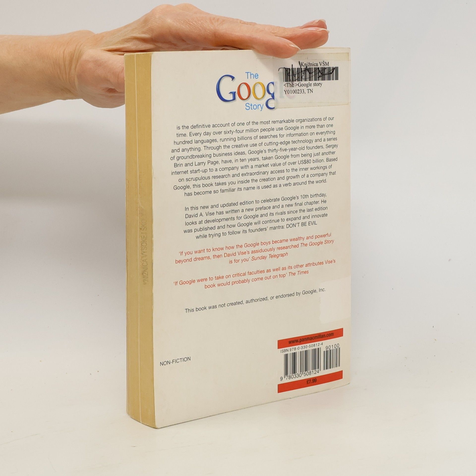 David A. Vise The Google story