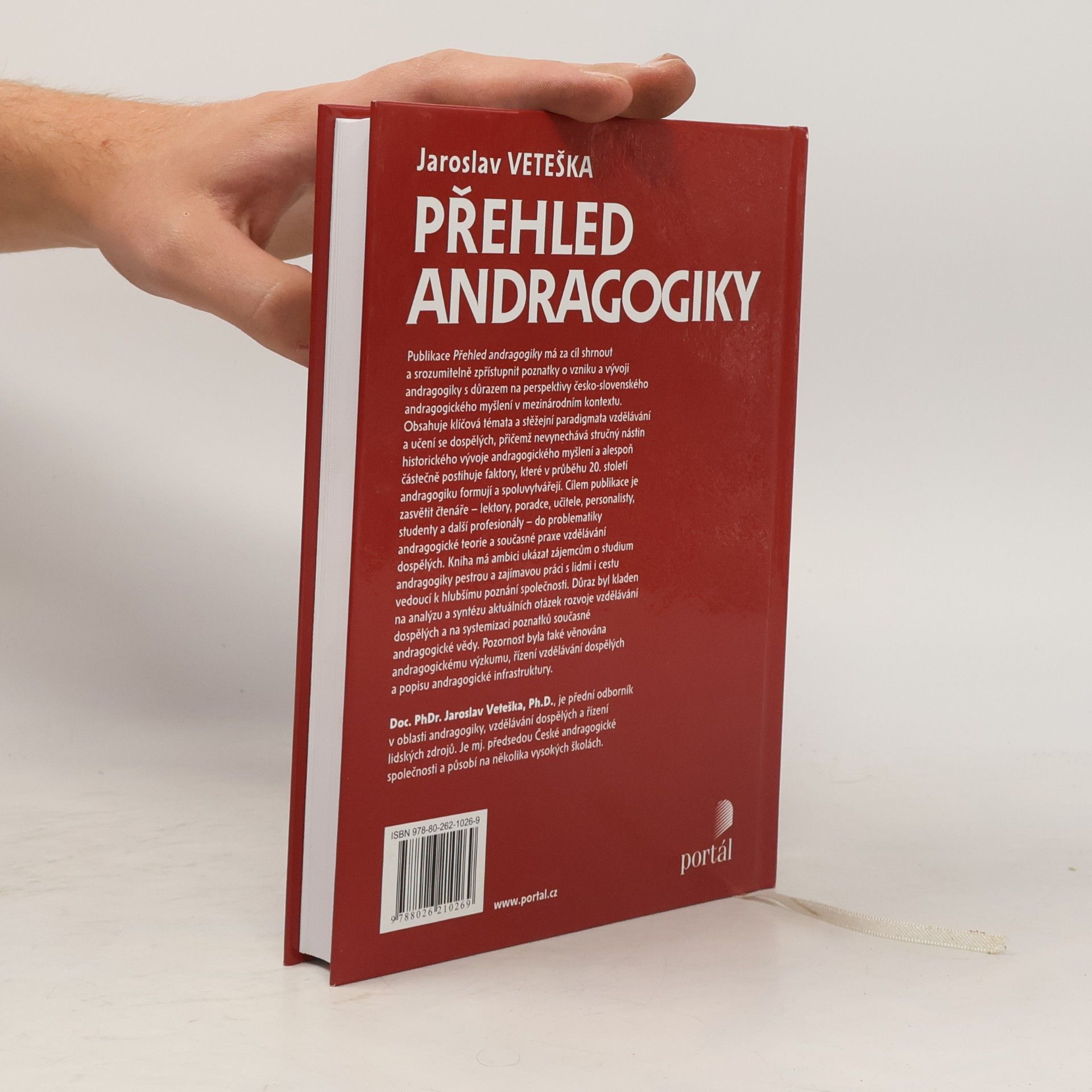 Jaroslav Veteška Přehled andragogiky: úvod do studia vzdělávání a učení se dospělých