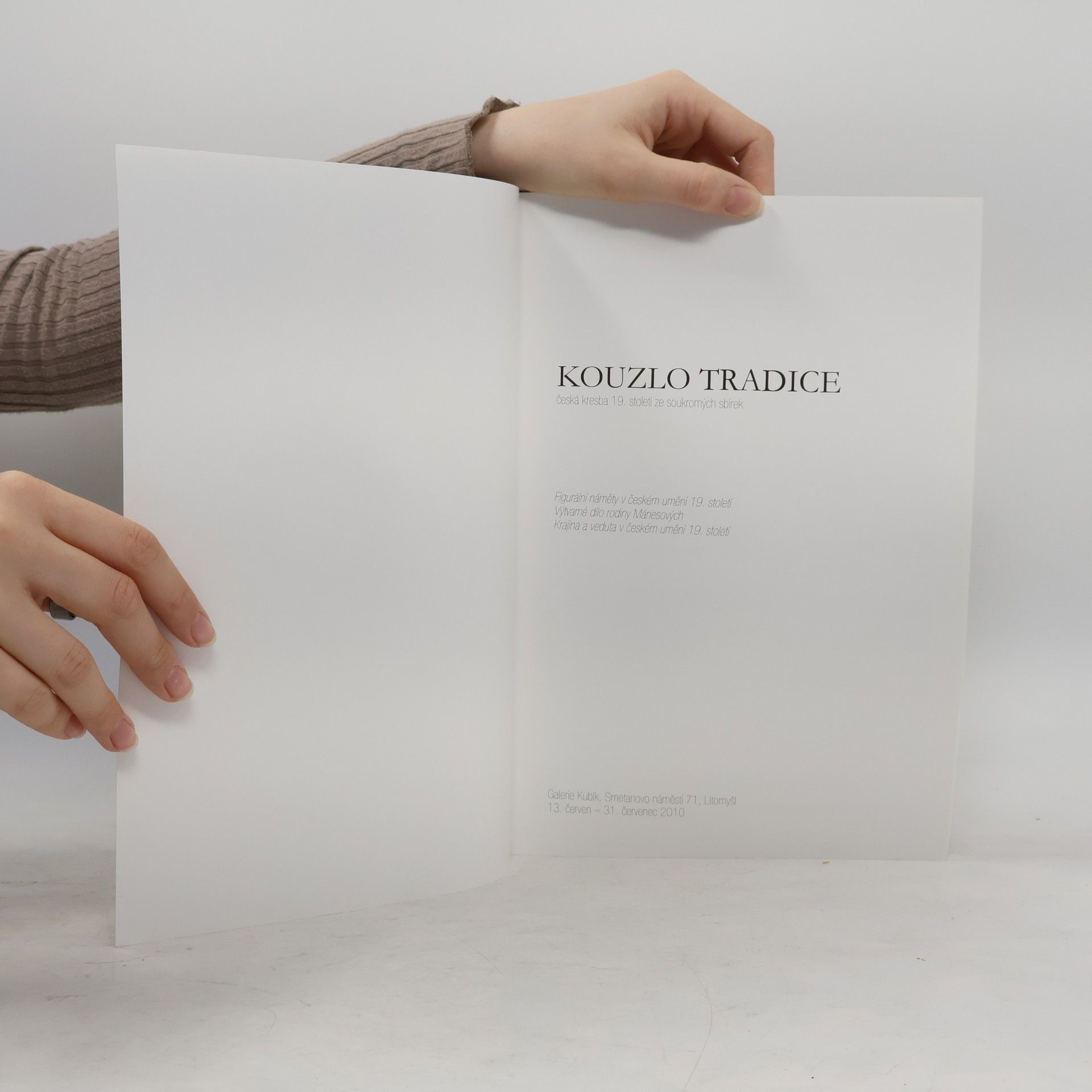 Roman Prahl Kouzlo tradice. Česká kresba 19. století