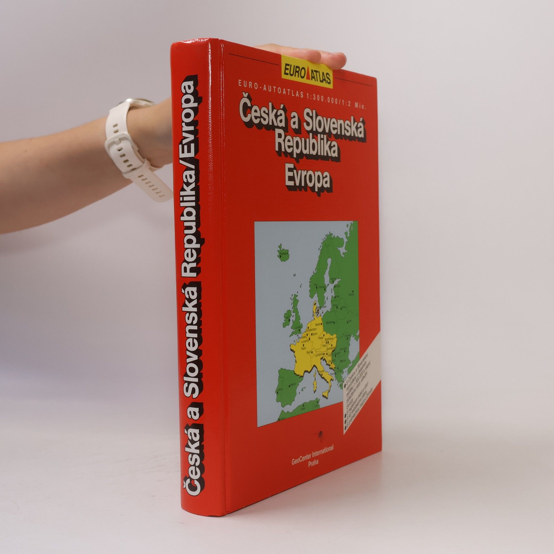 Autores varios Euro-autoatlas: Česká a Slovenská Republika, Evropa