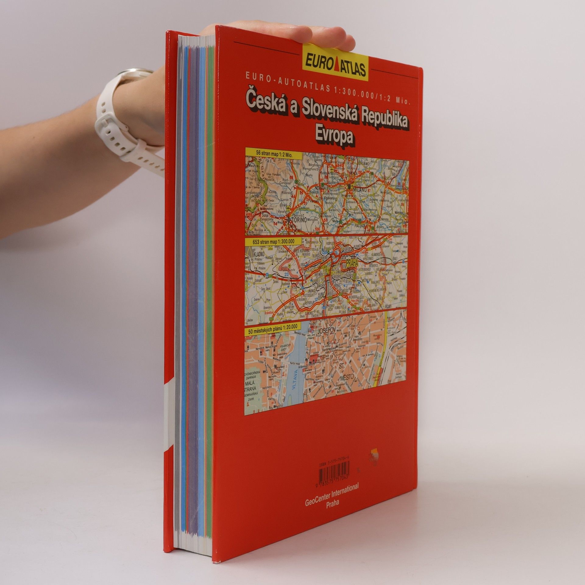 Autorenkollektiv Euro-autoatlas: Česká a Slovenská Republika, Evropa