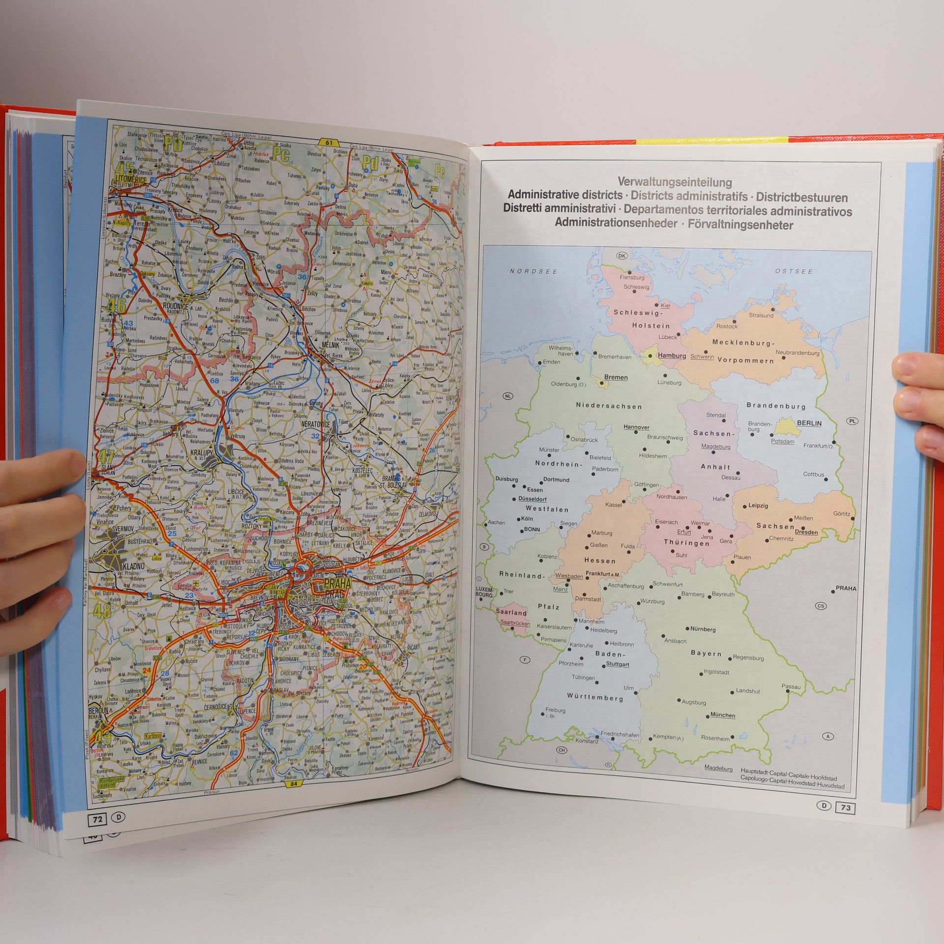 Autorenkollektiv Euro-autoatlas: Česká a Slovenská Republika, Evropa