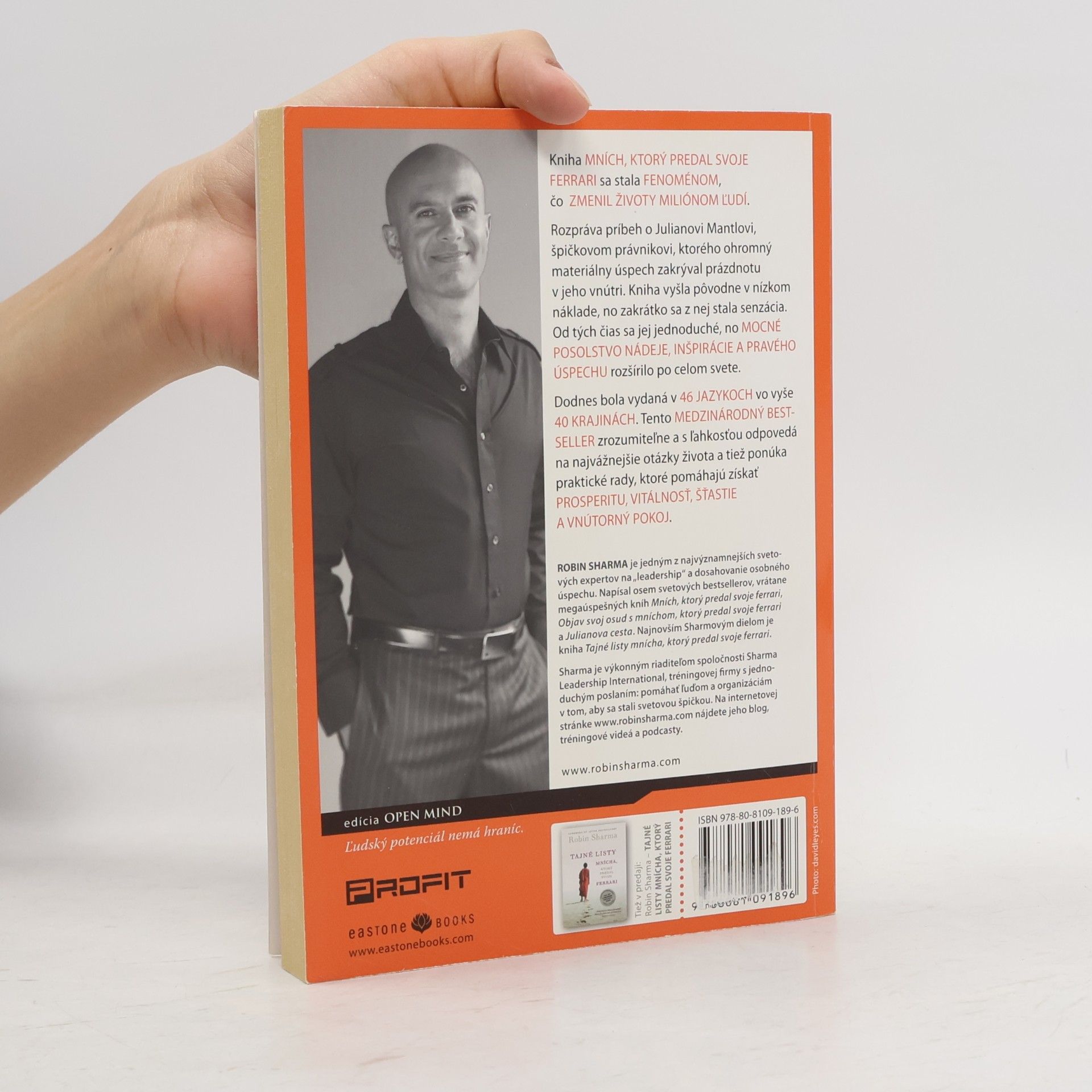 Robin Sharma Mních, ktorý predal svoje ferrari