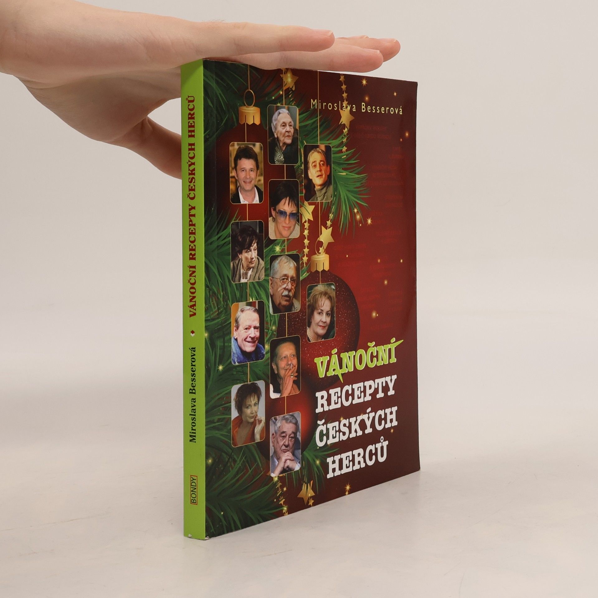 Miroslava Besserová Vánoční recepty českých herců