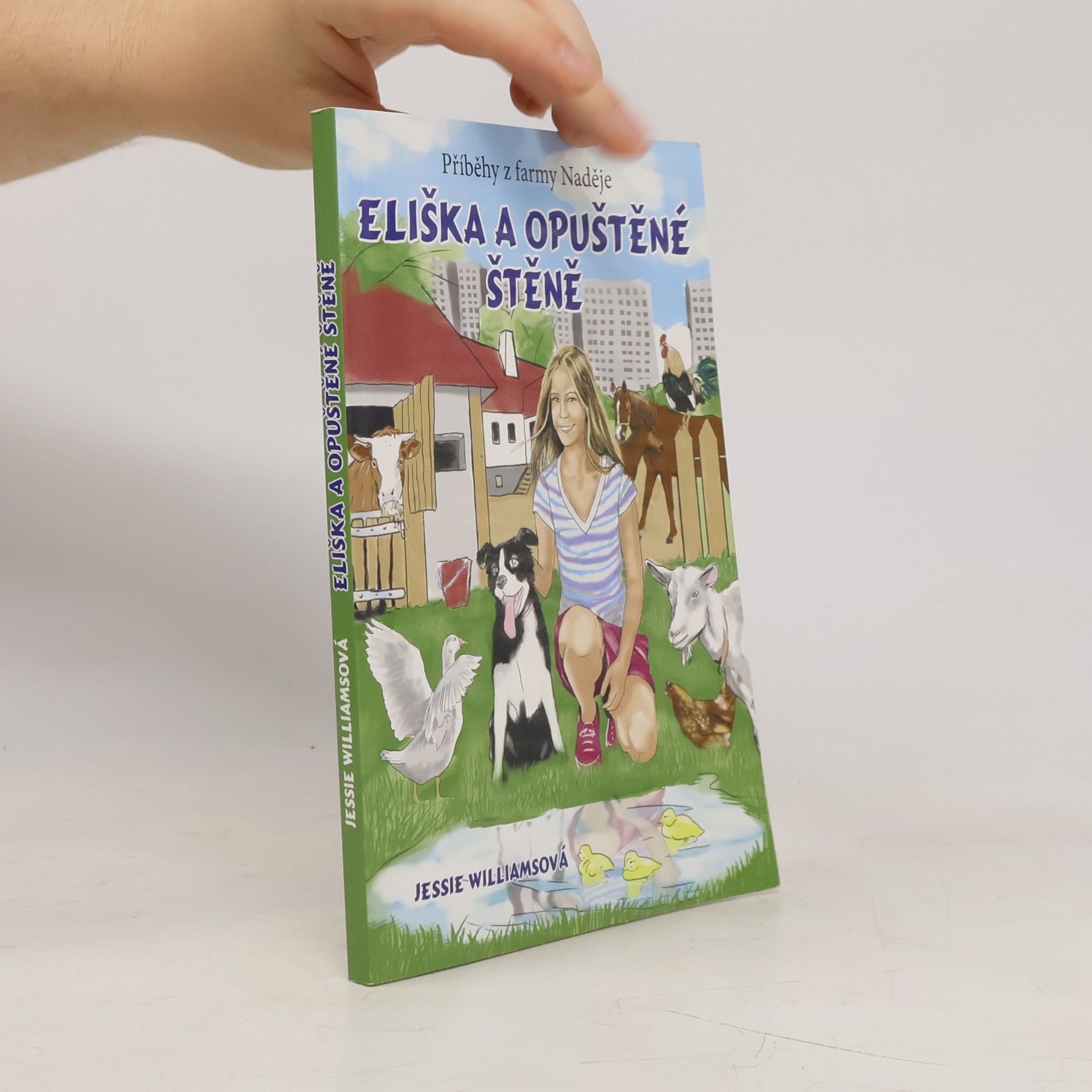 Eliška a opuštěné štěně