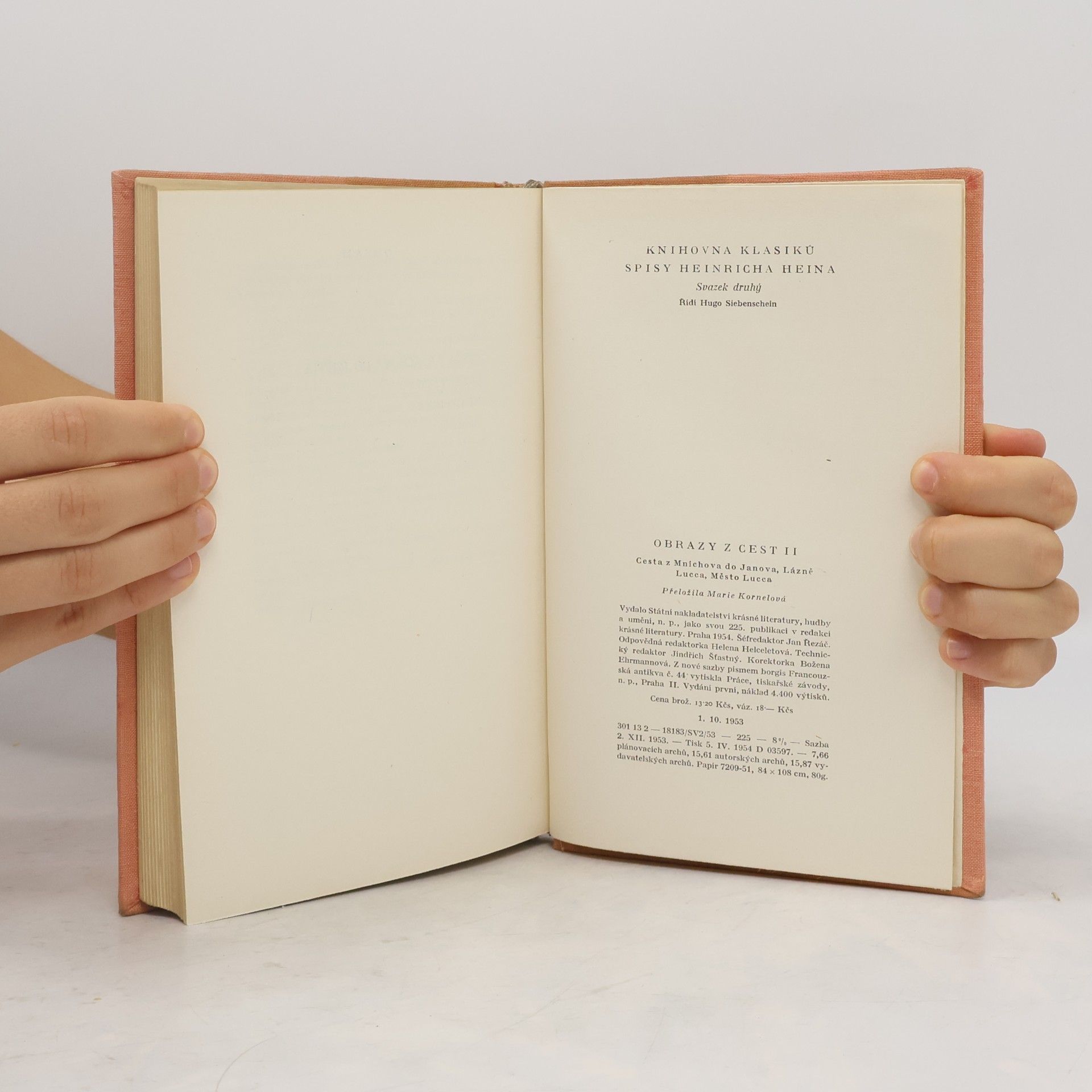 Heinrich Heine Obrazy z cest II