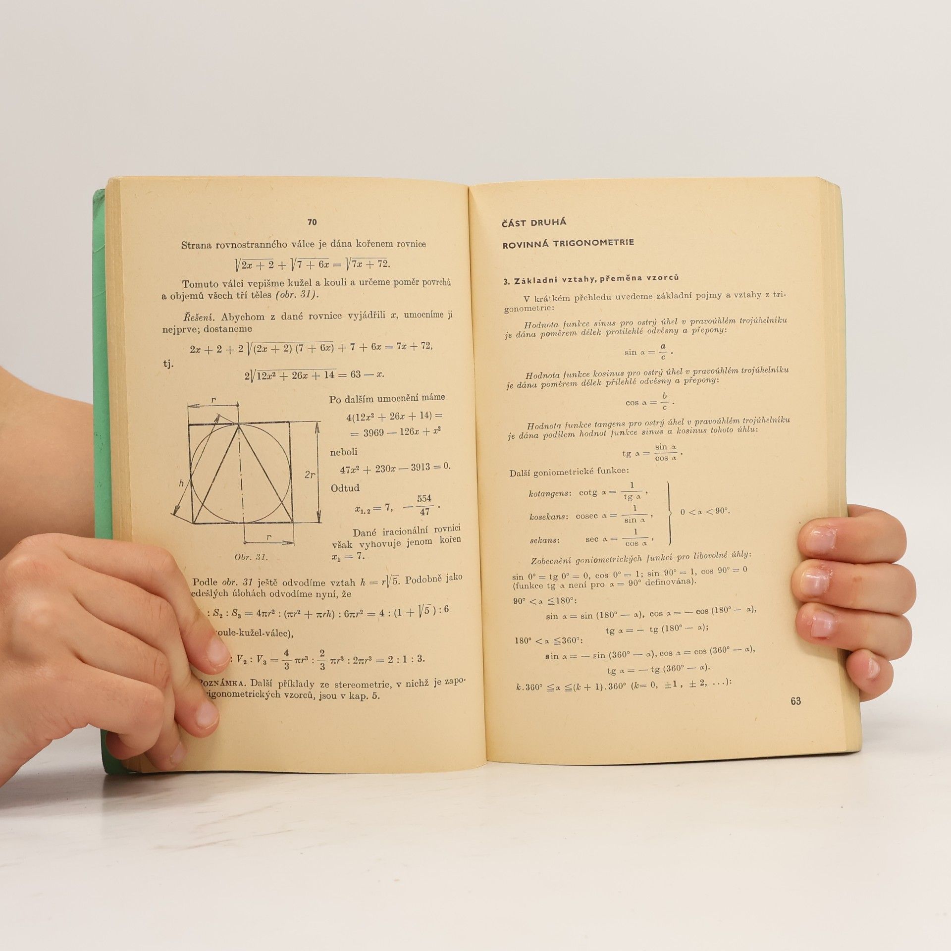 Otokar Maška Řešené úlohy z matematiky