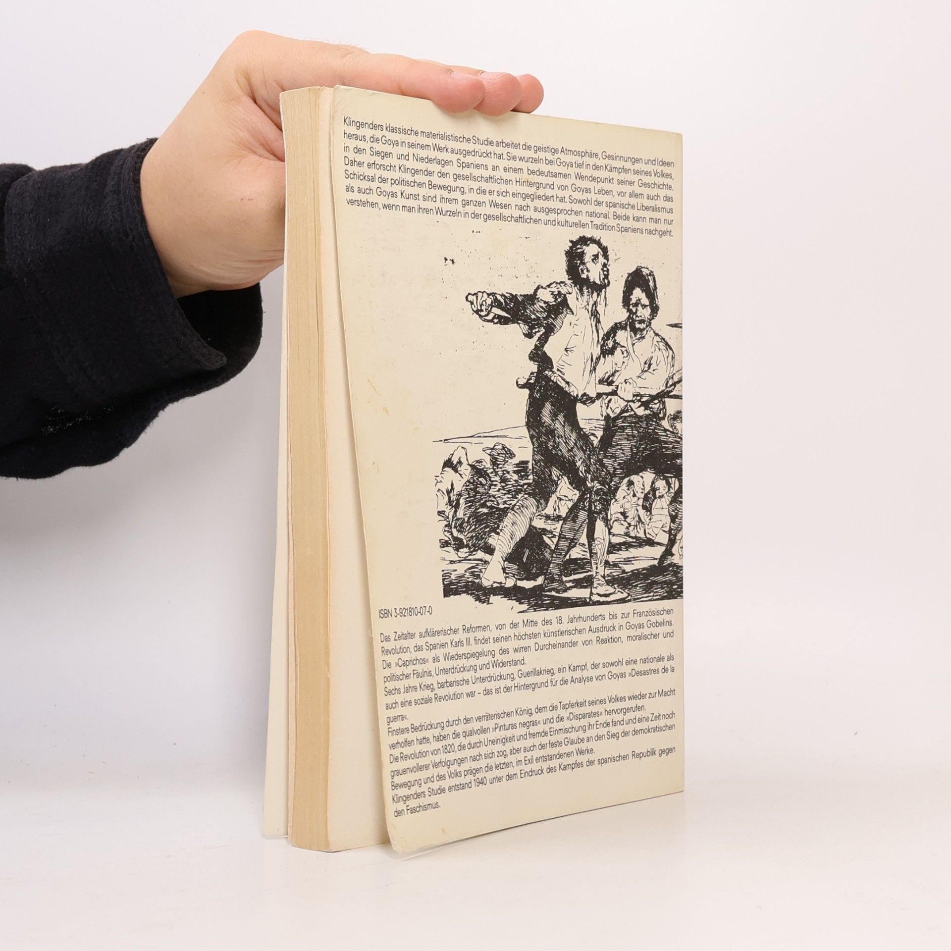 Francis D. Klingender Goya in der demokratischen Tradition Spaniens